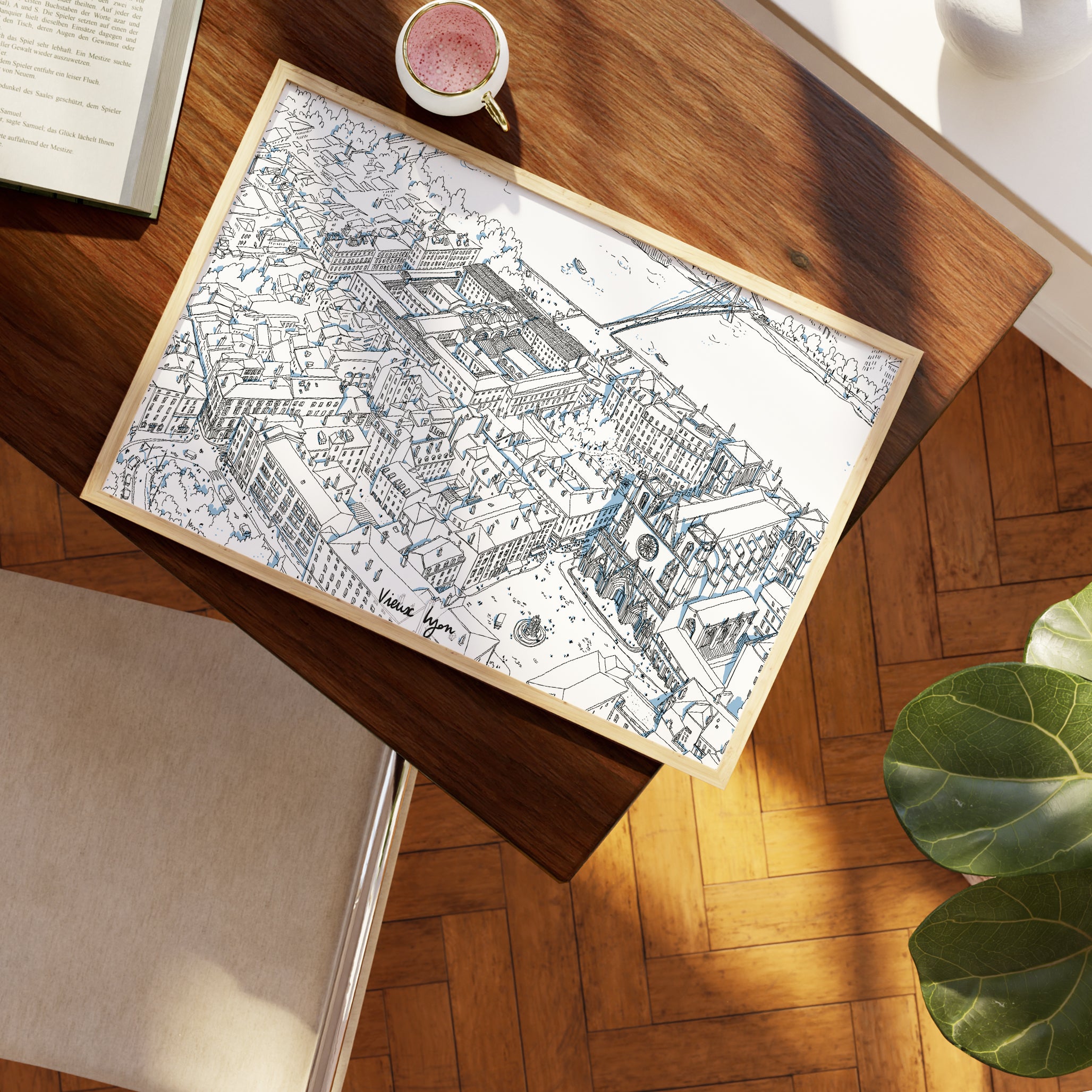 Affiche Cathédrale de Lyon