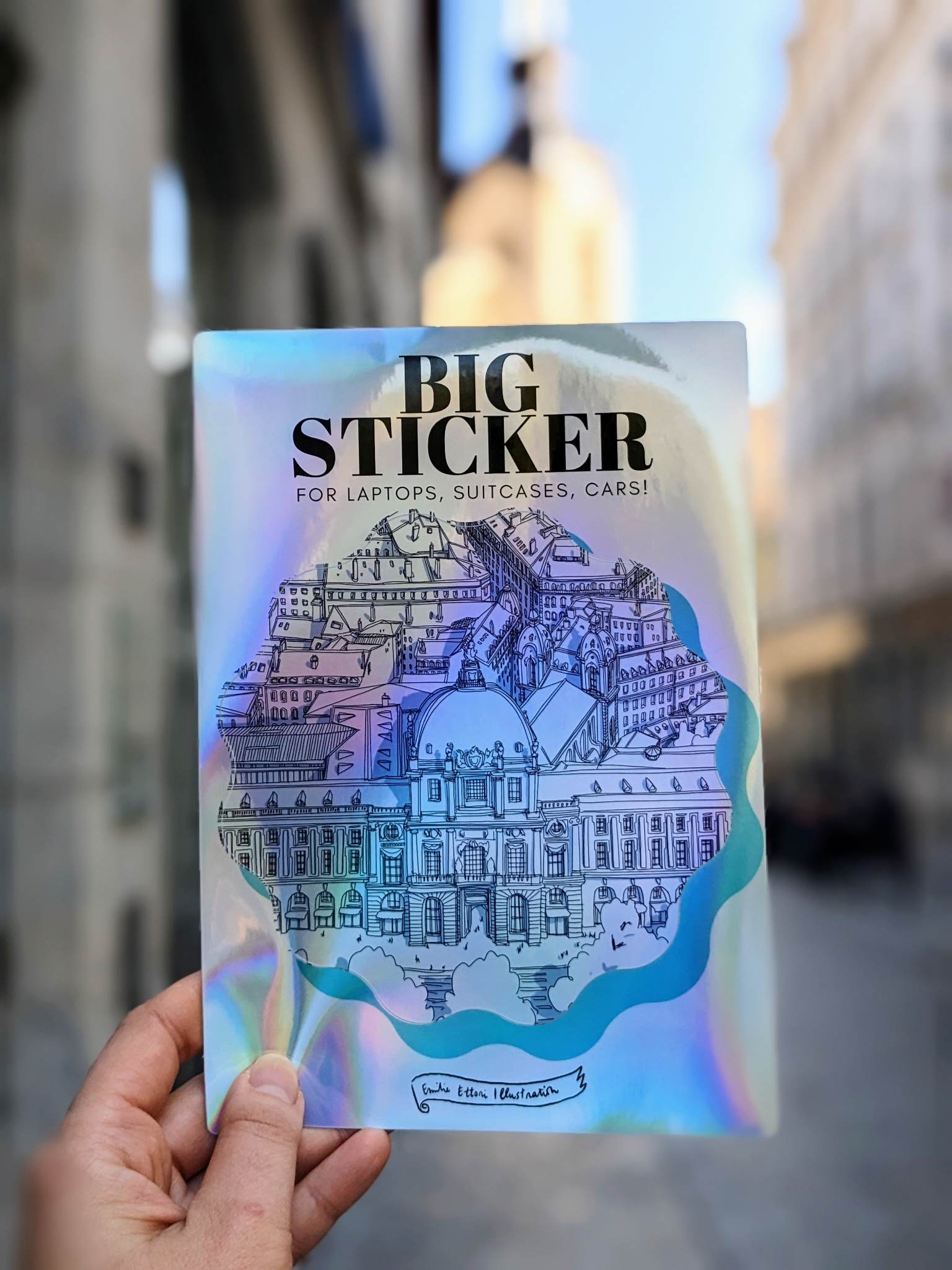 Big sticker Hotel-Dieu