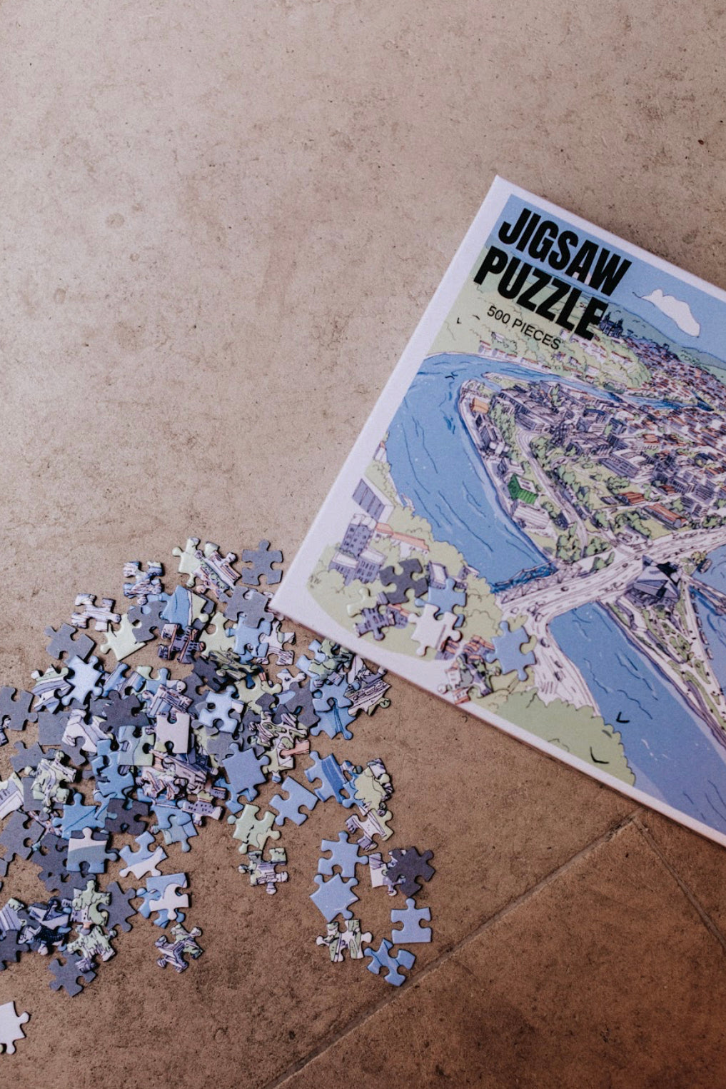 Puzzle Quais de Saône, Lyon !