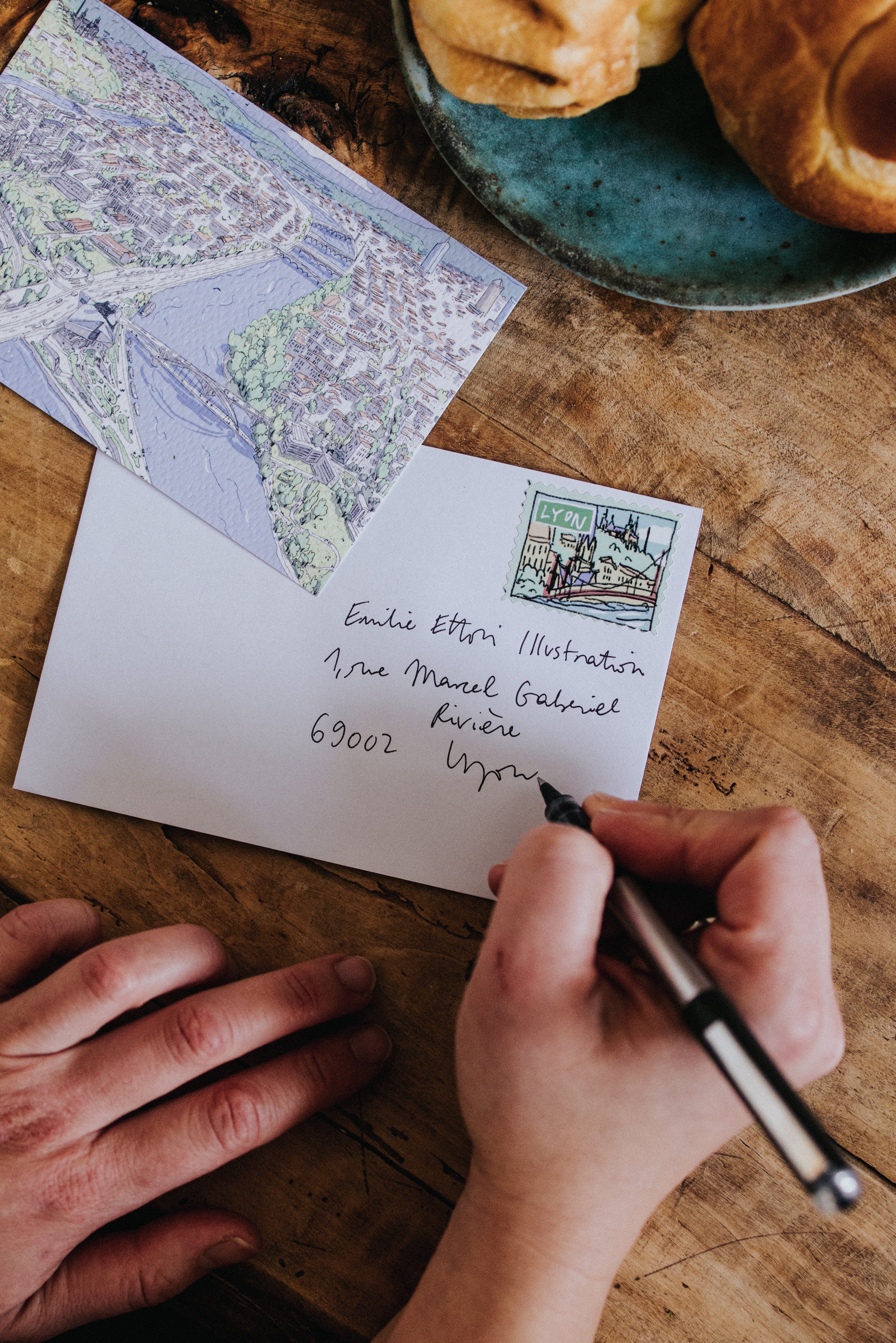 Pochette surprise 4 cartes postales