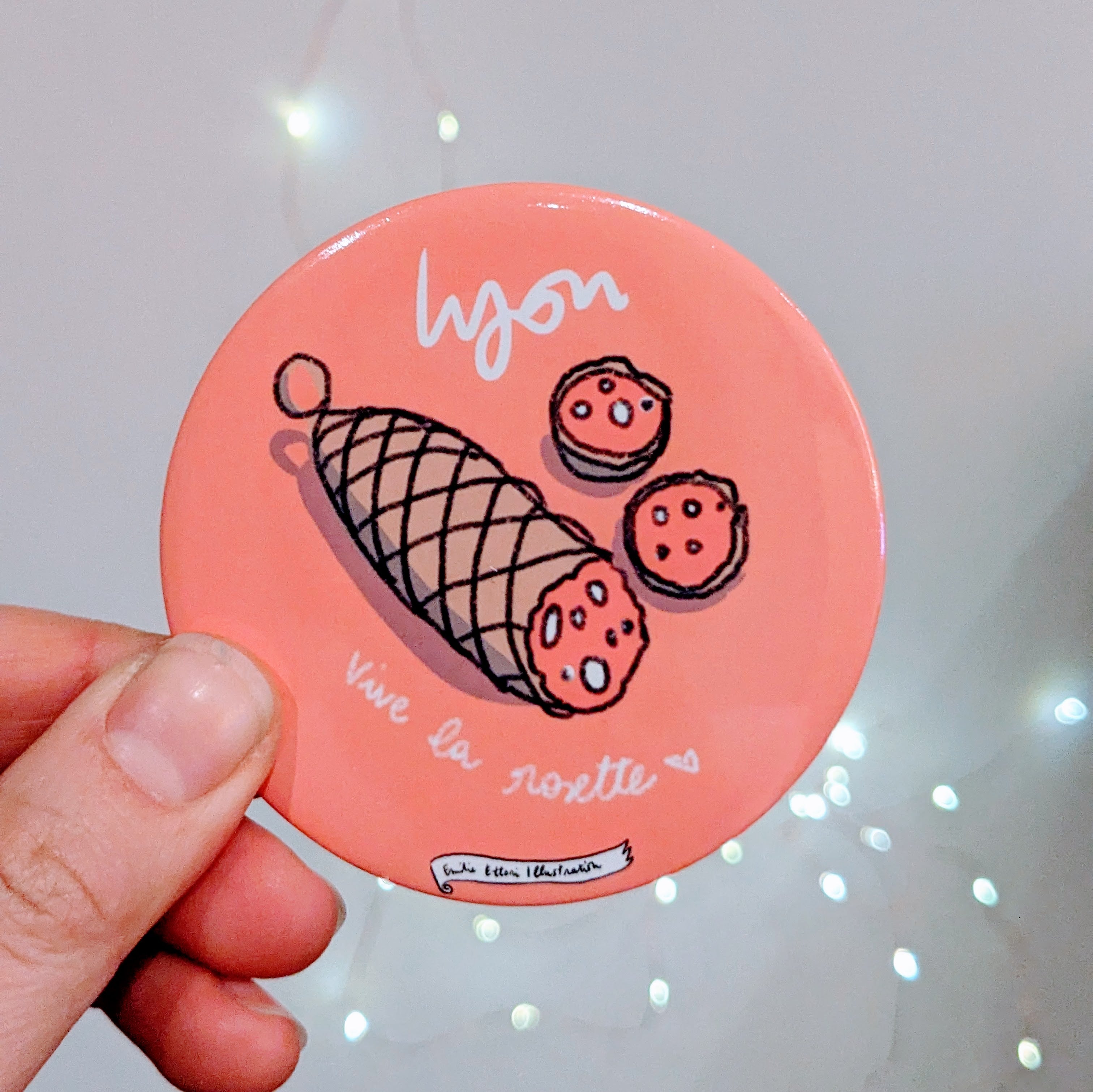 Magnet Vive La Rosette đź–¤