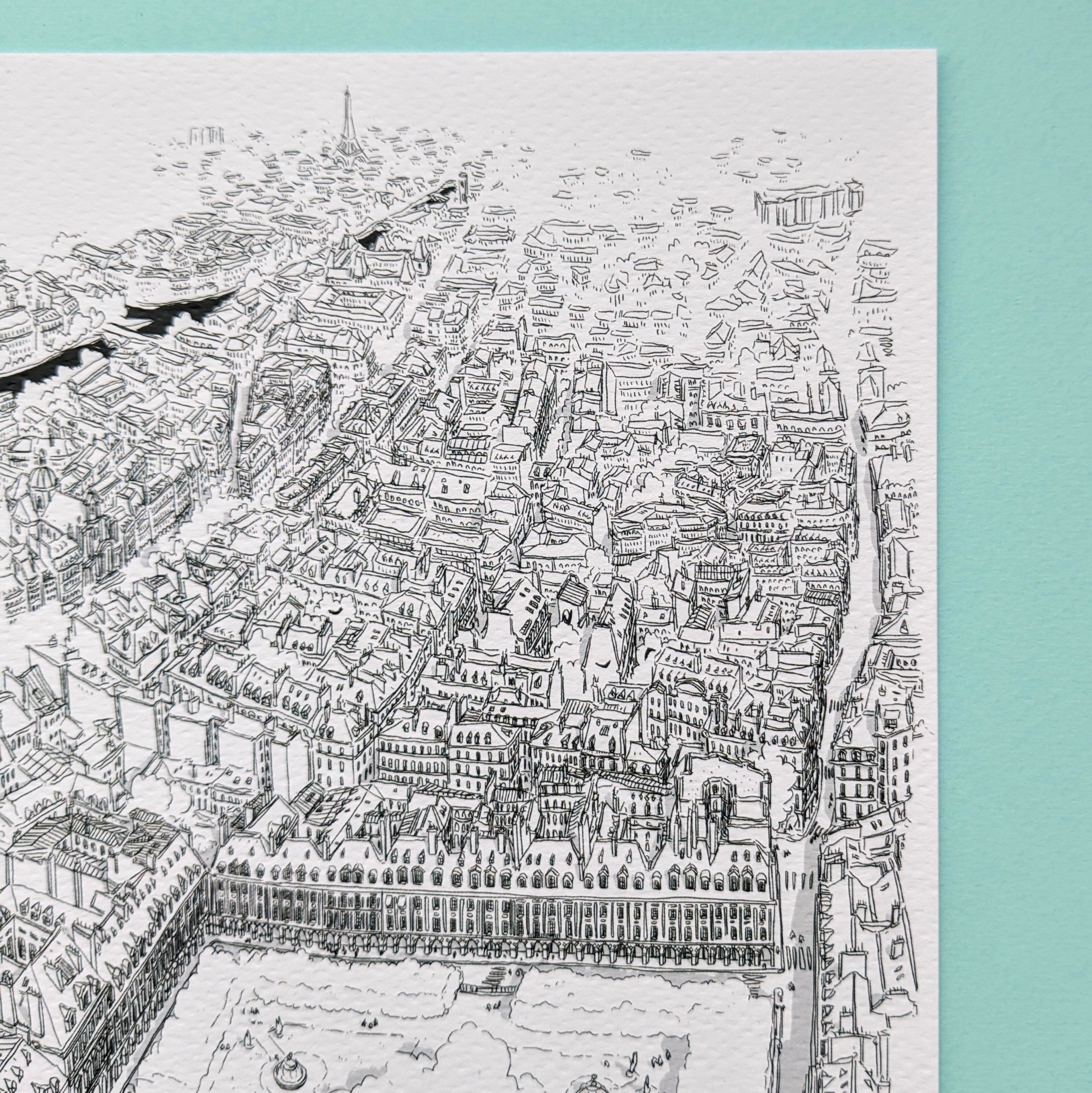 Affiche Place des Vosges