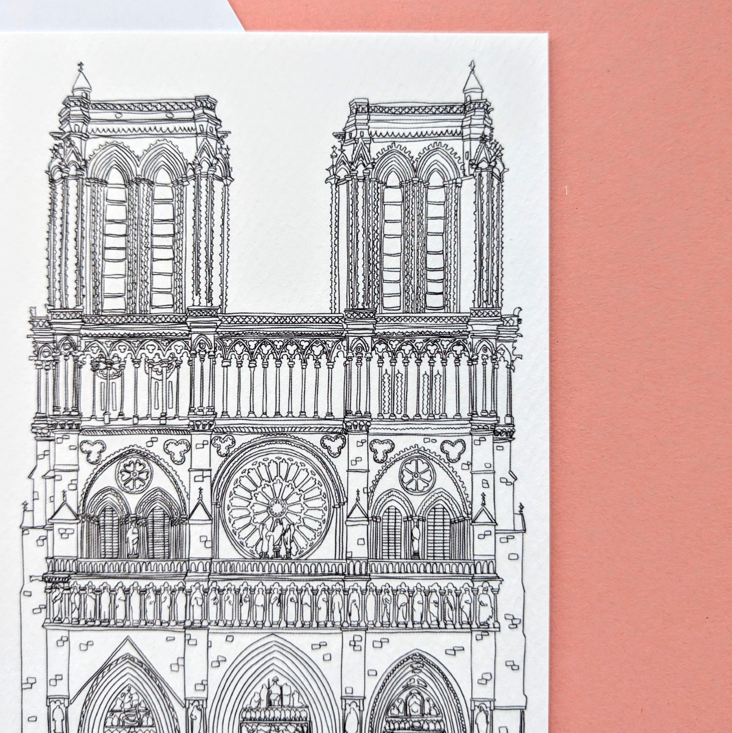 Façade Notre Dame de Paris