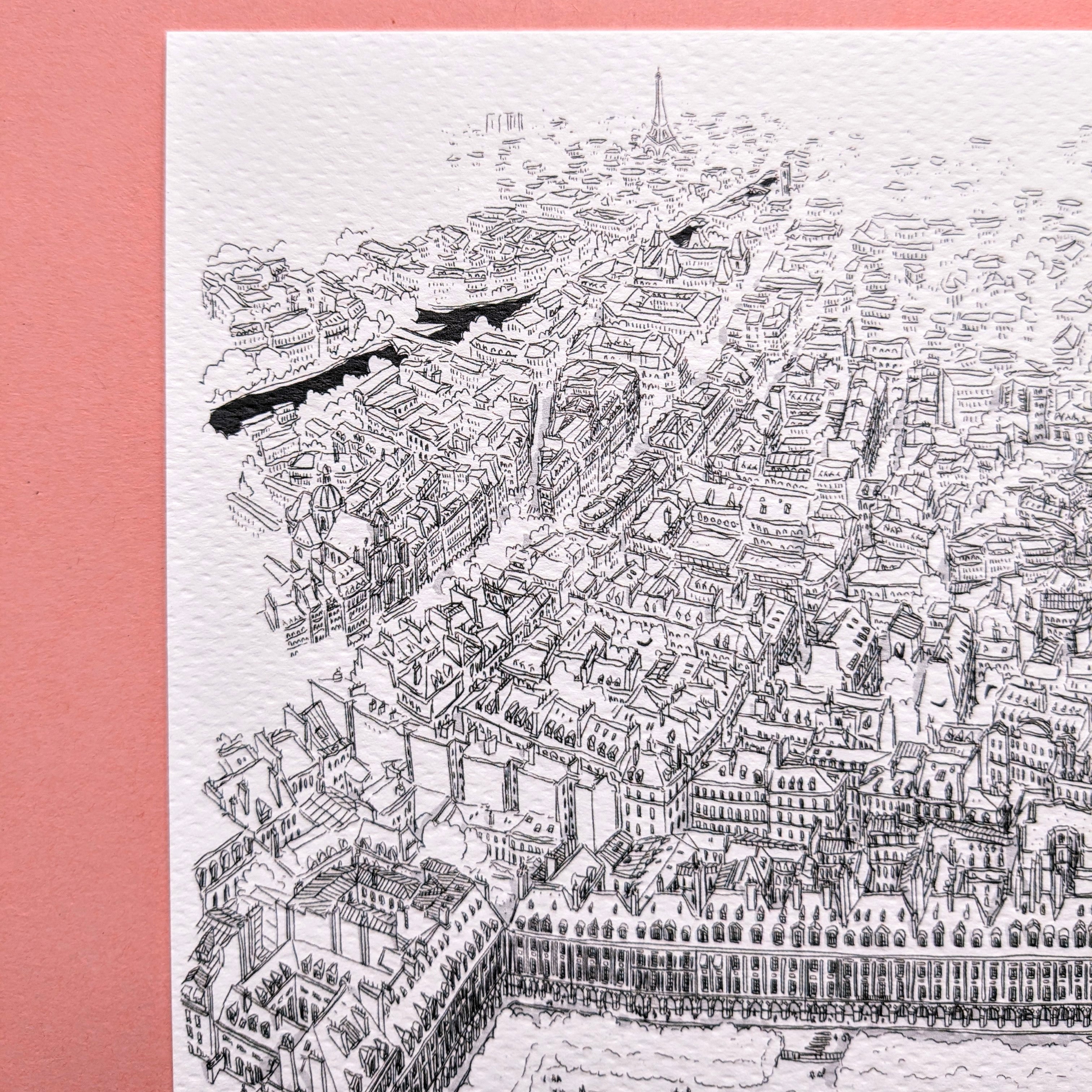 Affiche Place des Vosges