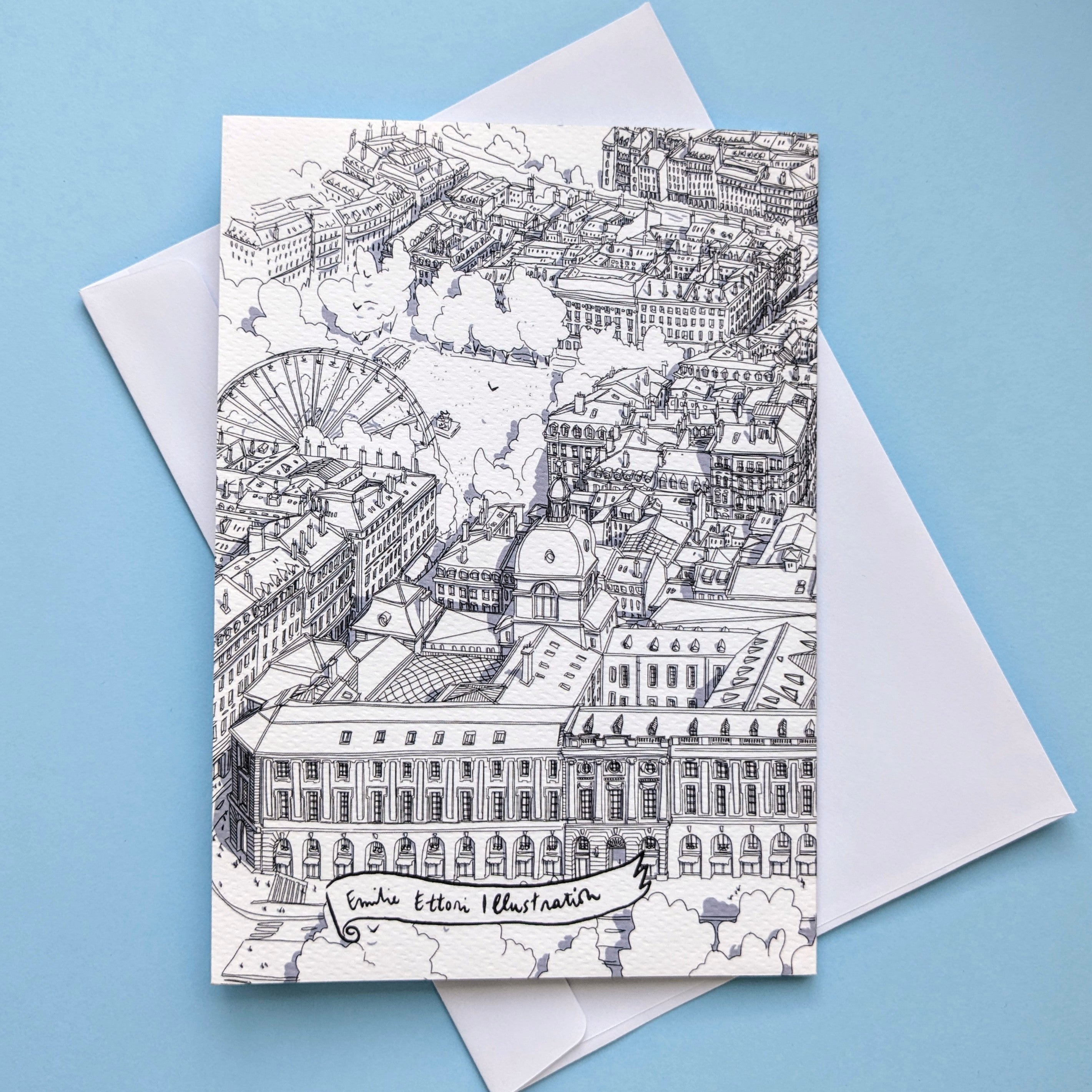 Carte double Hotel Dieu