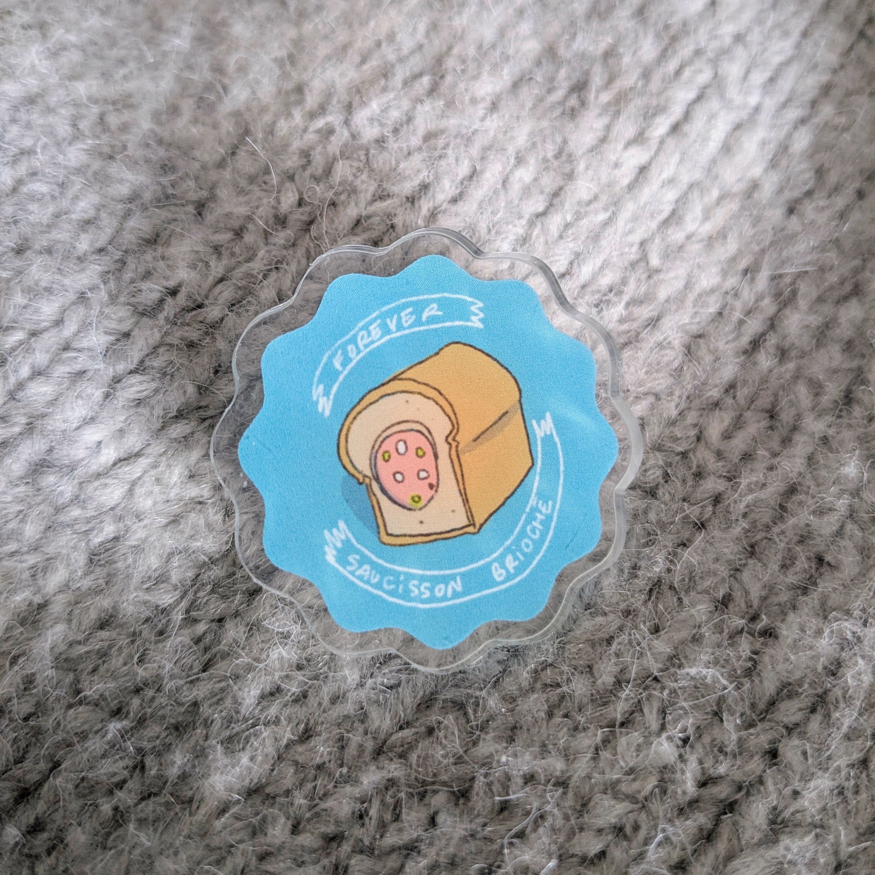 Pin's Saucisson Brioché