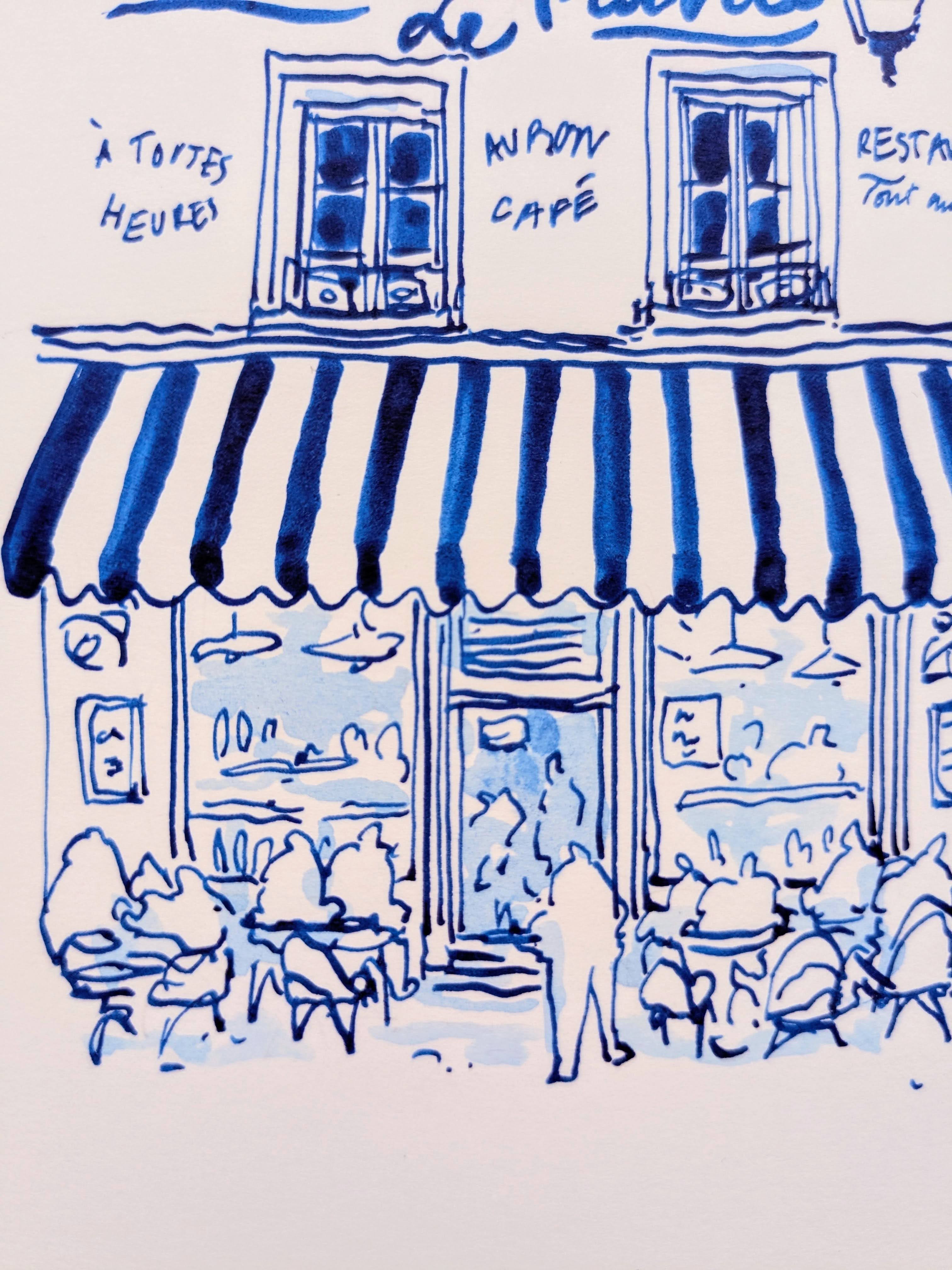 Original ! Au Tour de France - Bleu