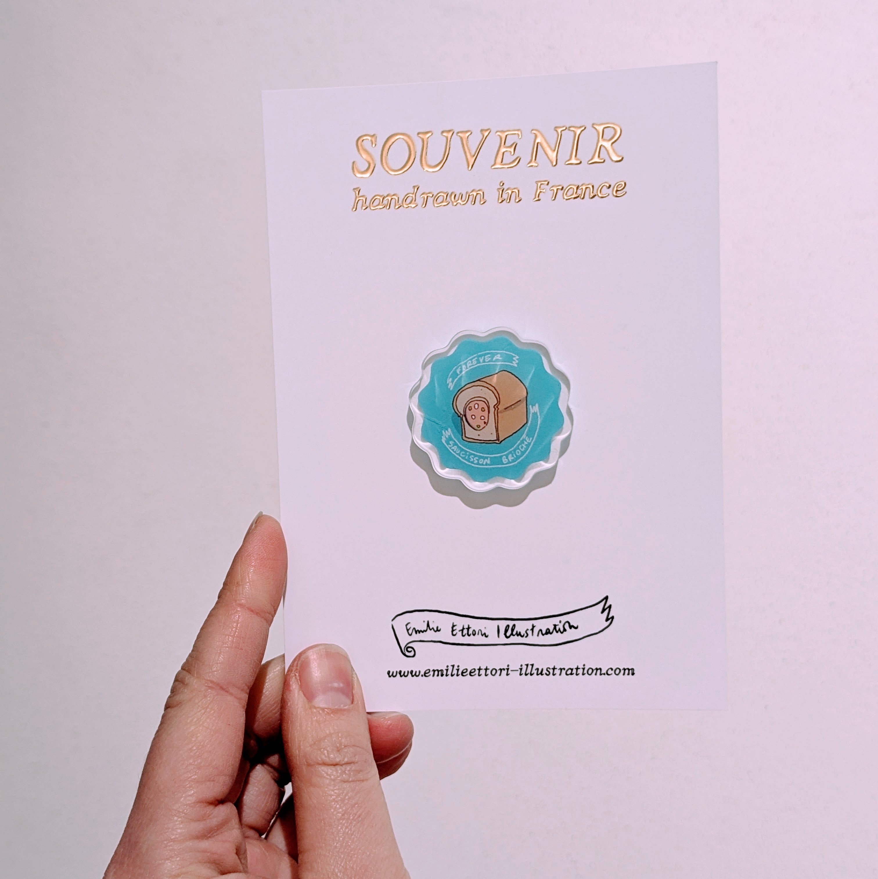 Pin's Saucisson Brioché