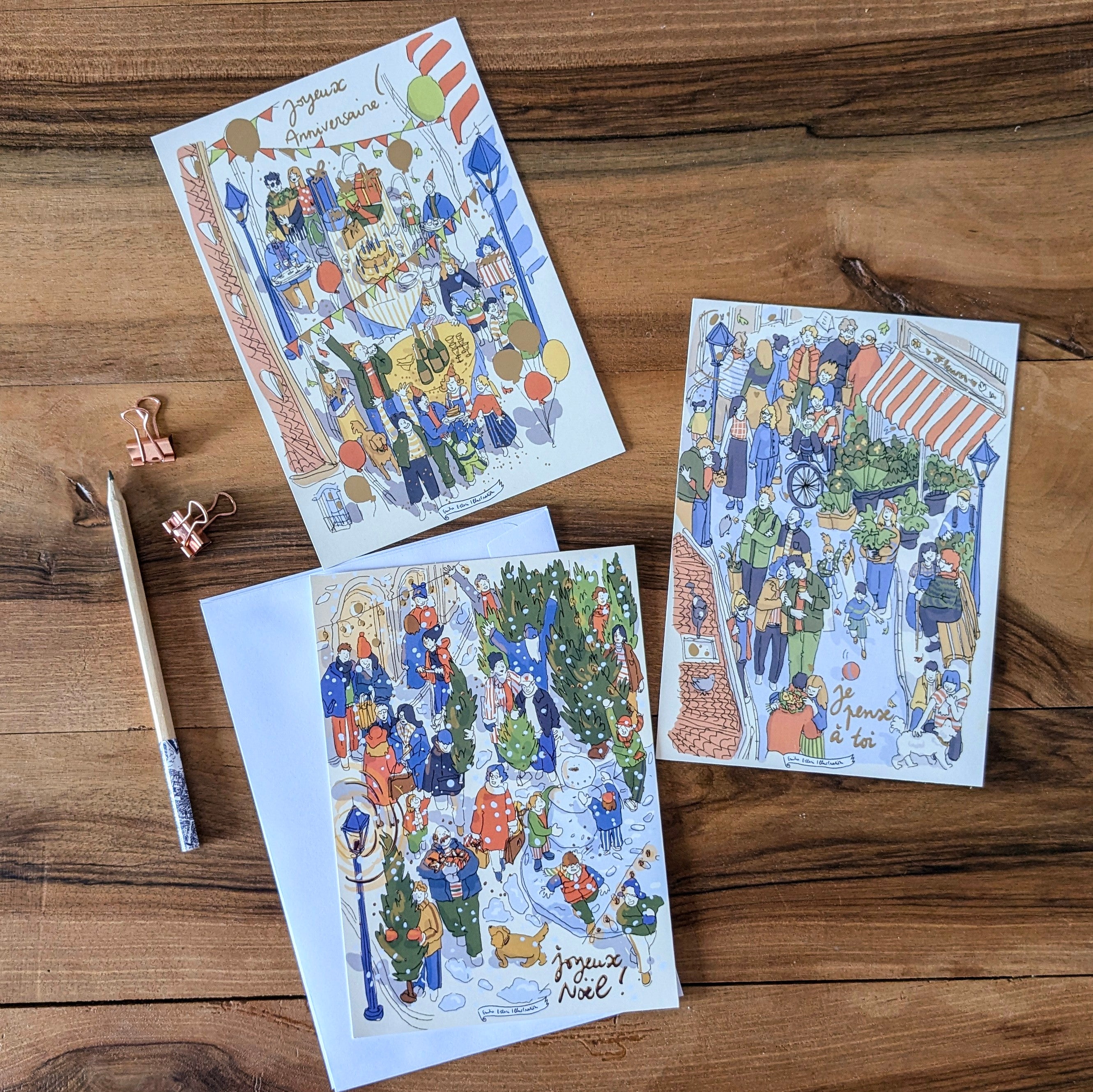 Cartes porte bonheur !