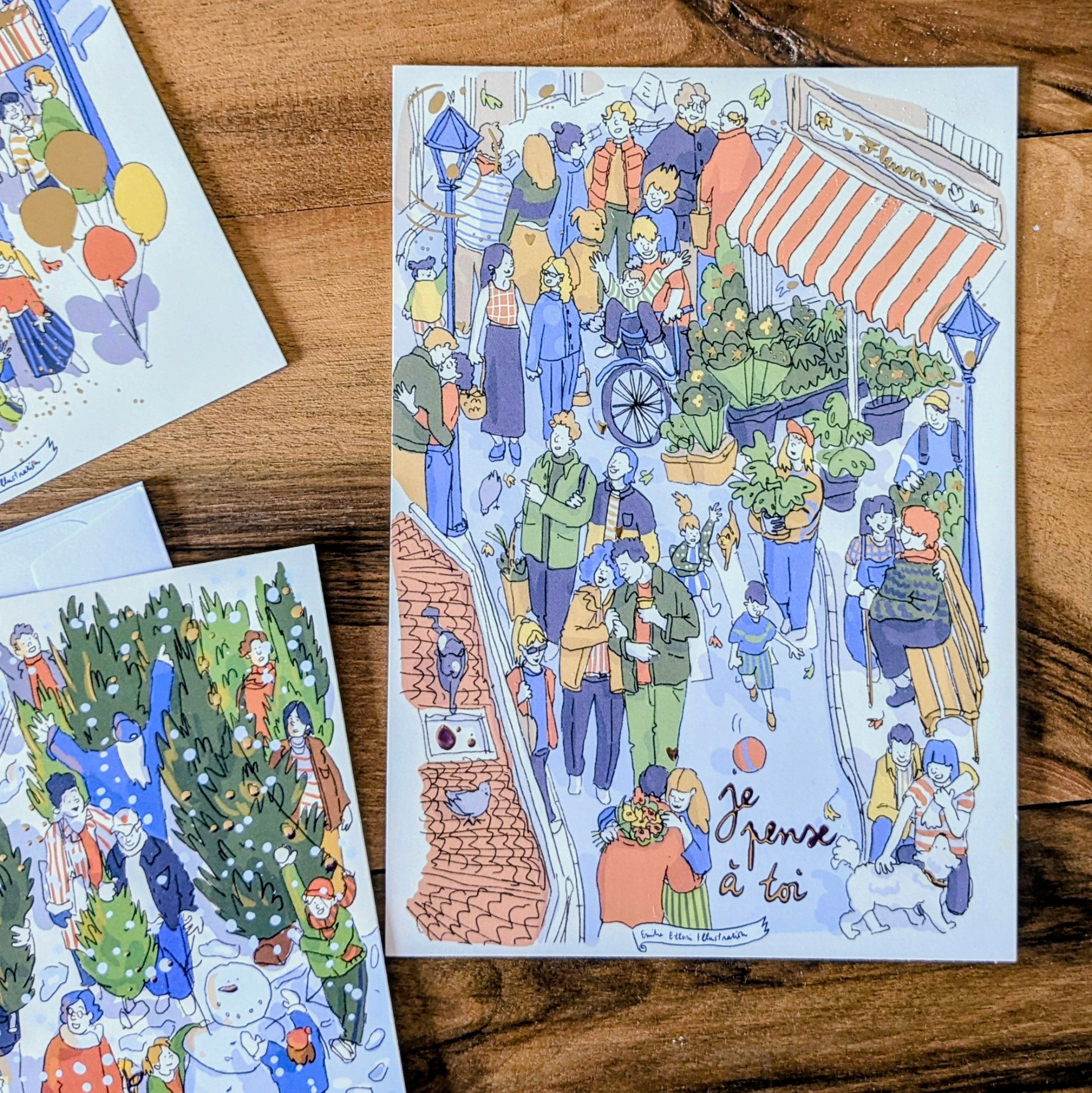 Cartes porte bonheur !