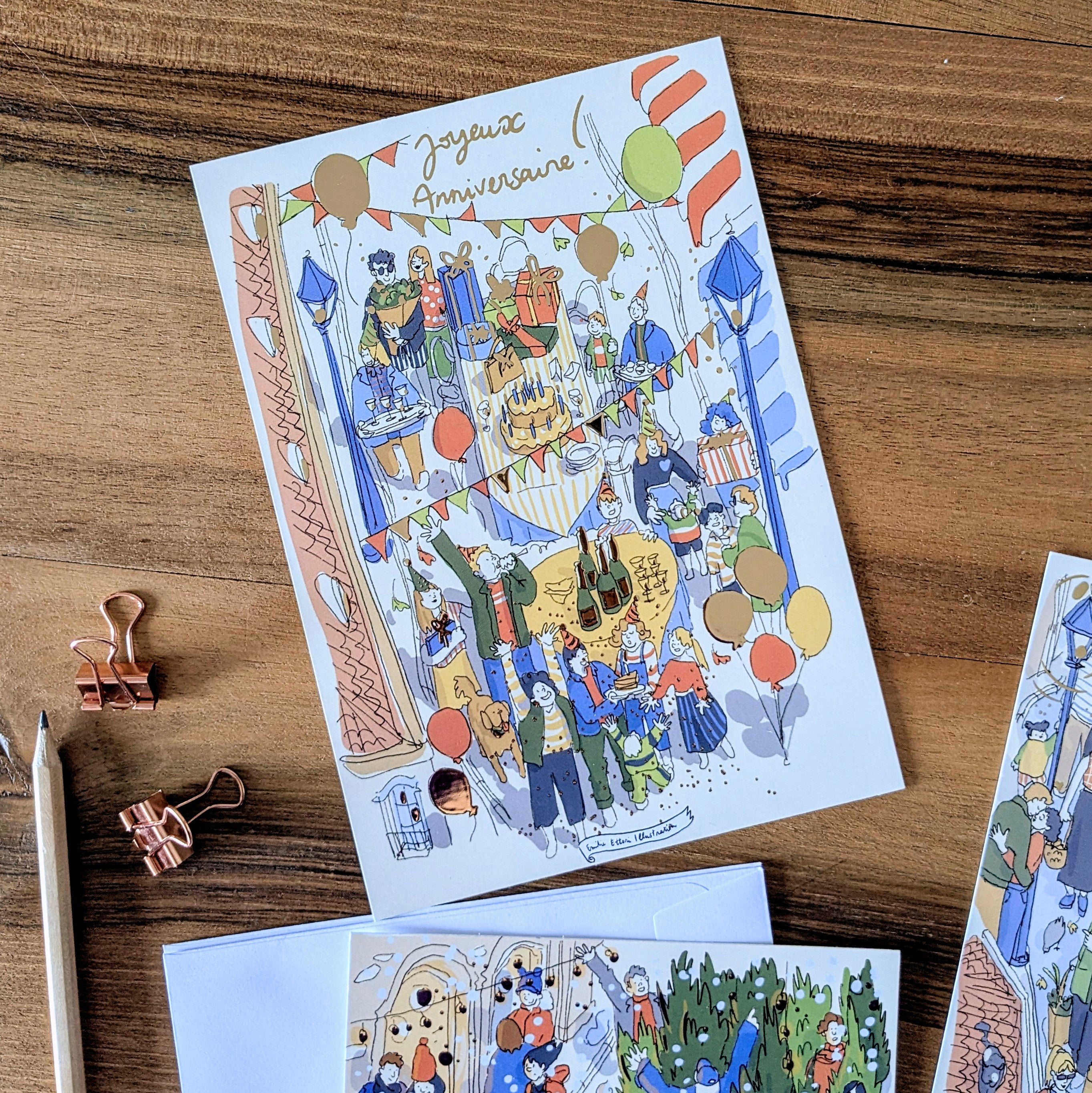 Cartes porte bonheur !