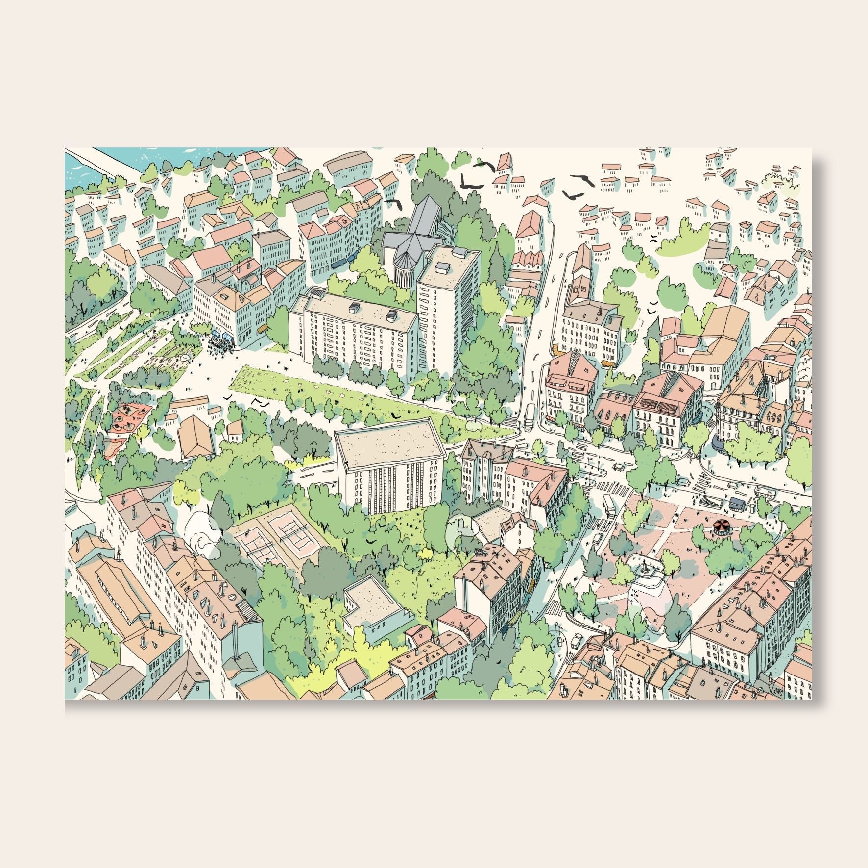 Affiche Gros caillou