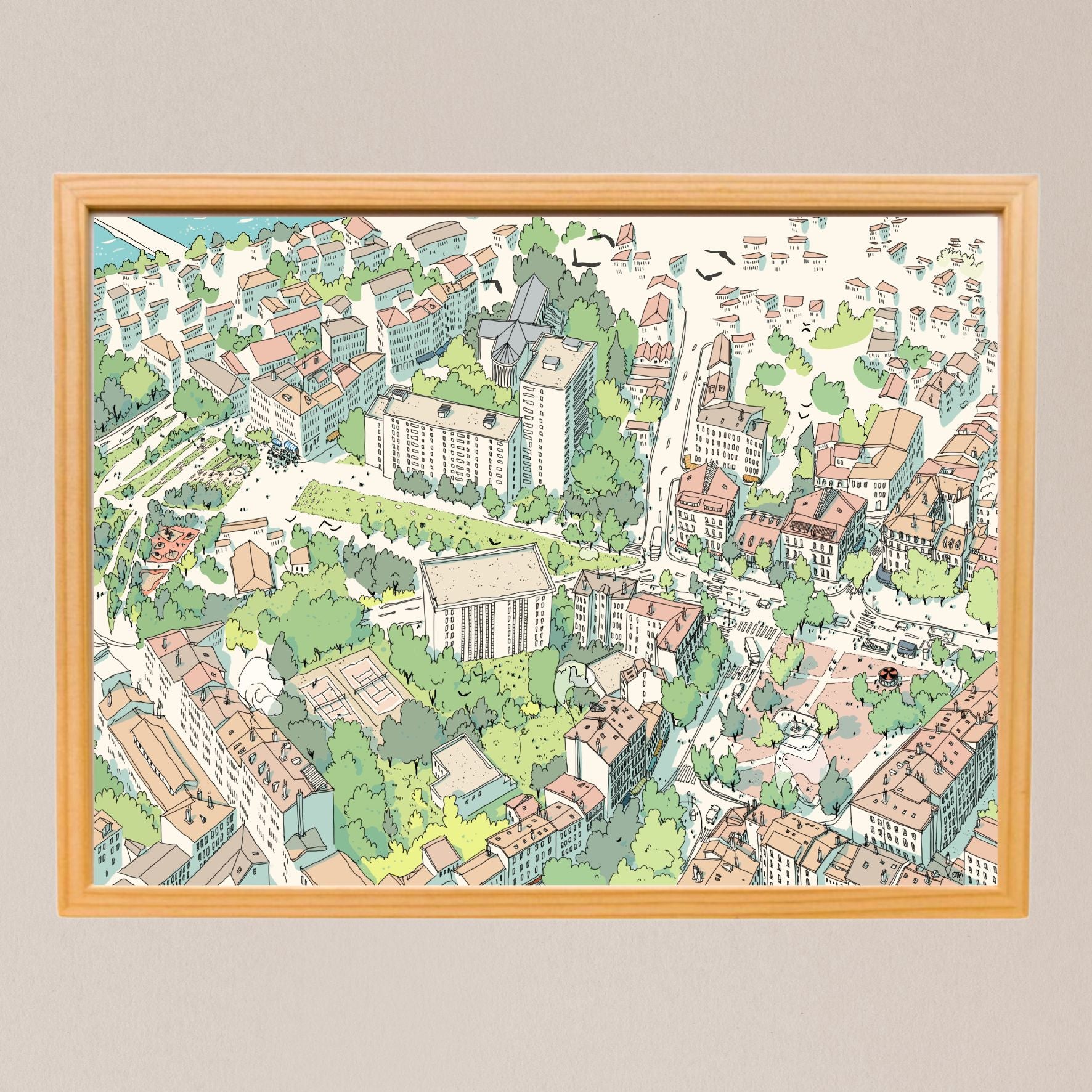 Affiche Gros caillou