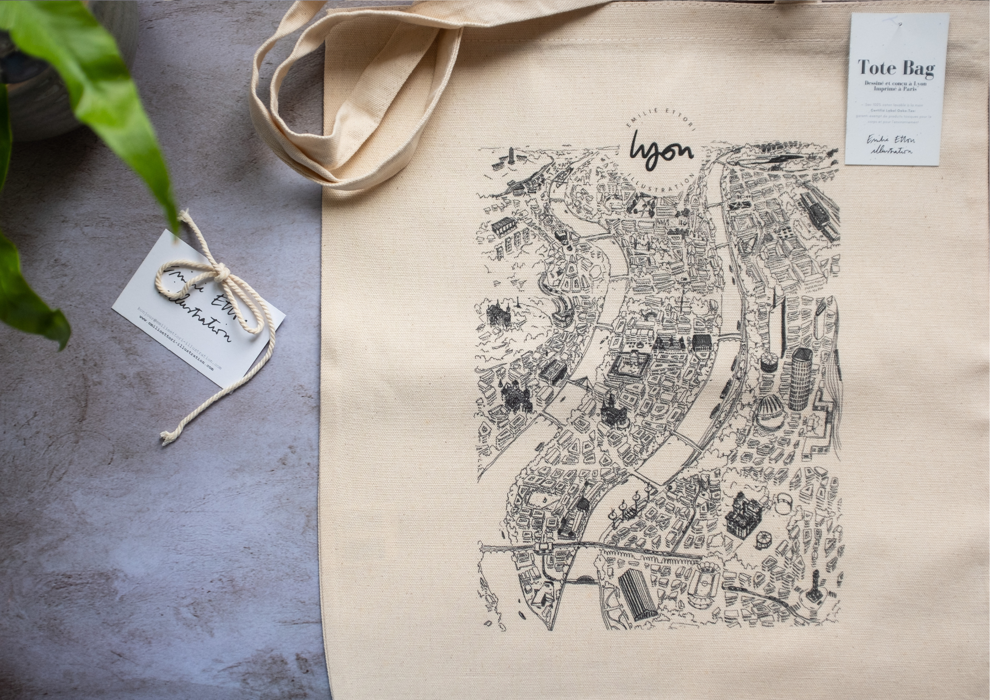 Tote bag des 9 arrondissements