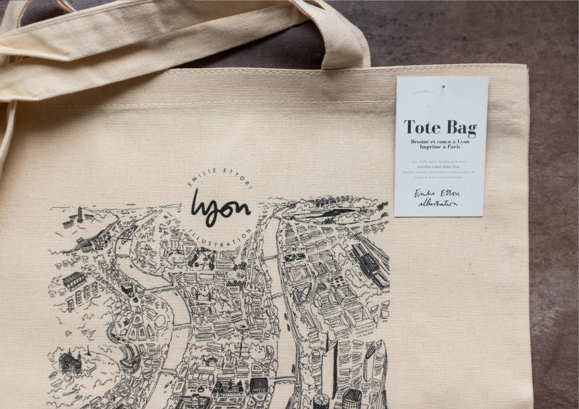 Tote bag des 9 arrondissements