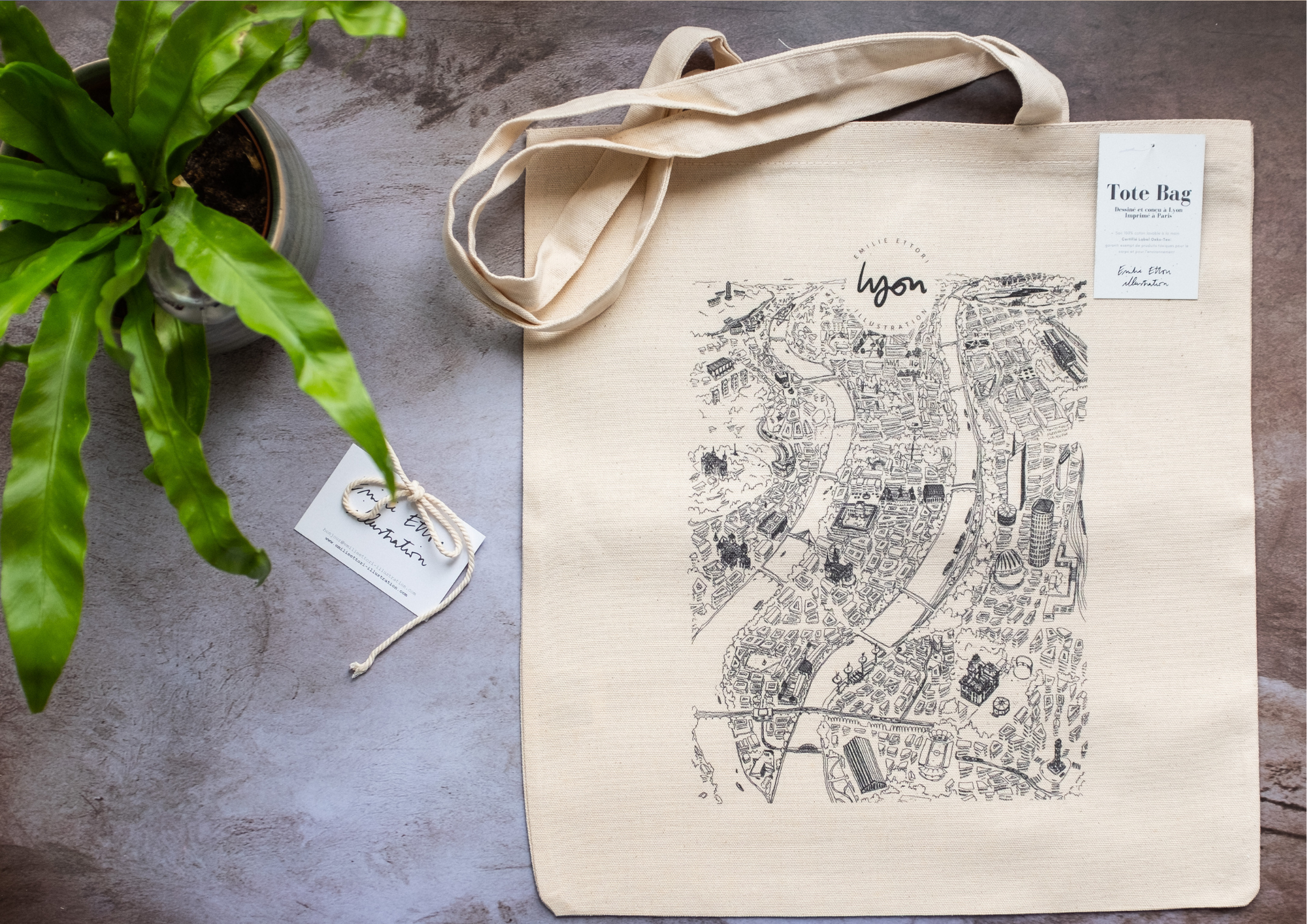 Tote bag des 9 arrondissements