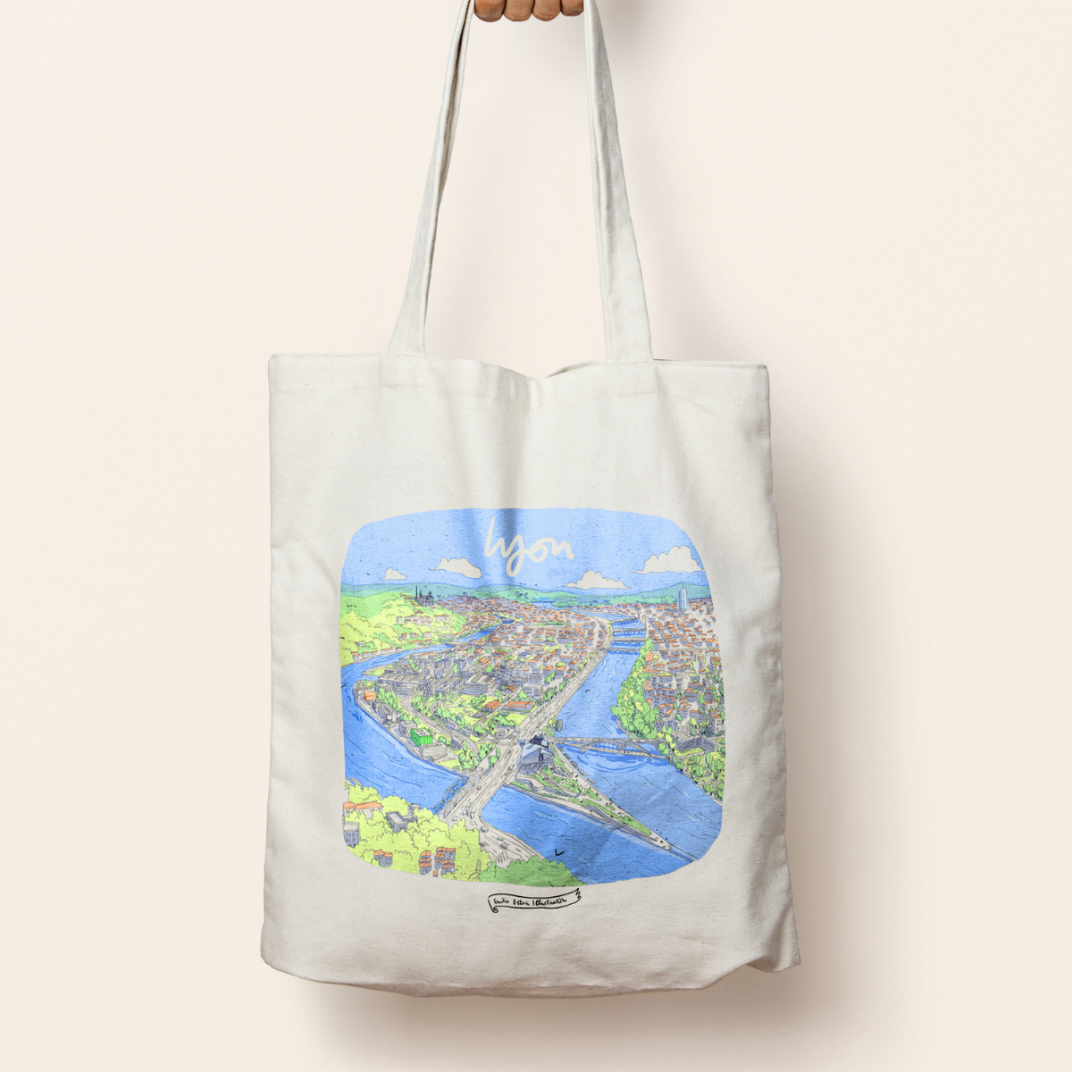 Tote bag Confluence