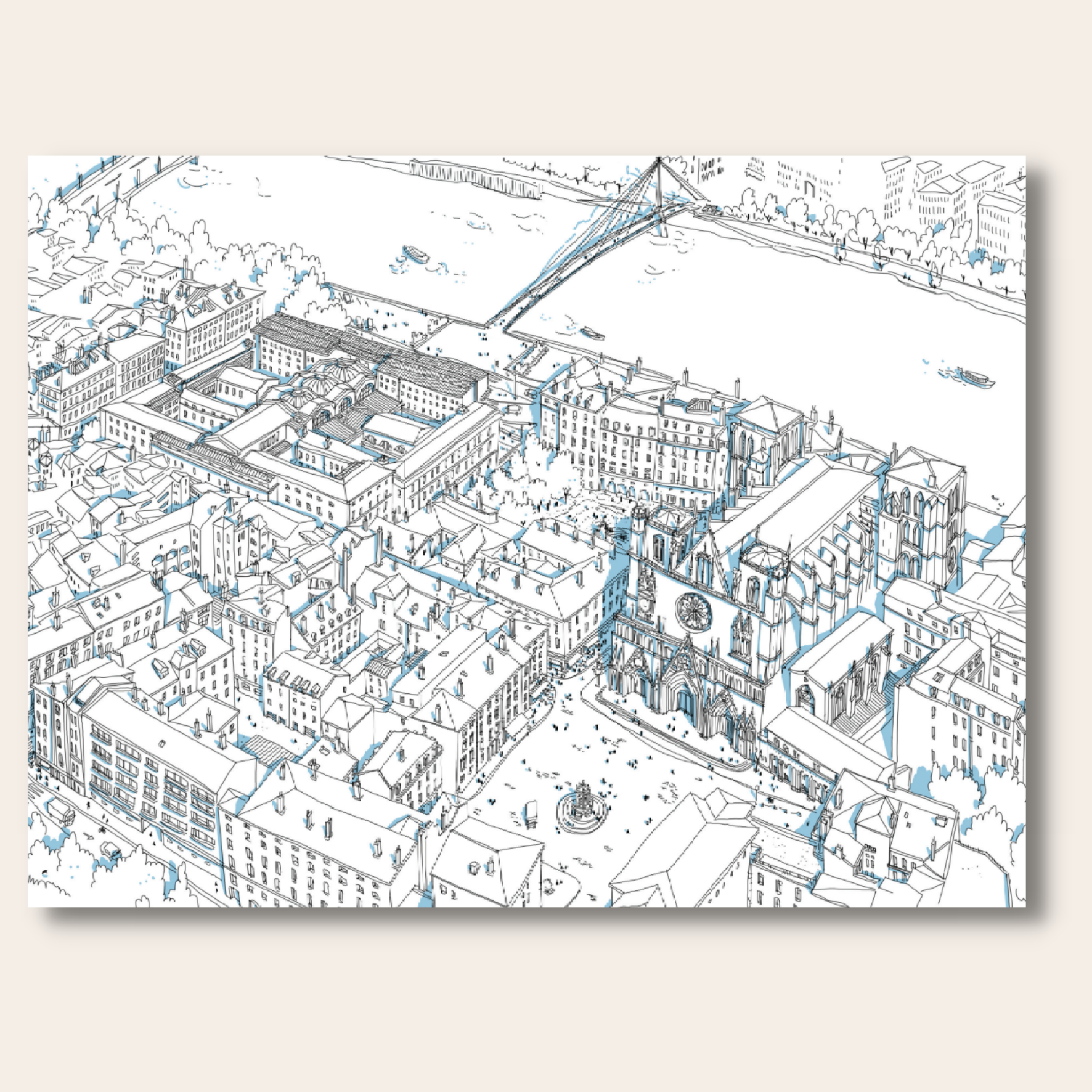 Palais de Justice, Vieux Lyon