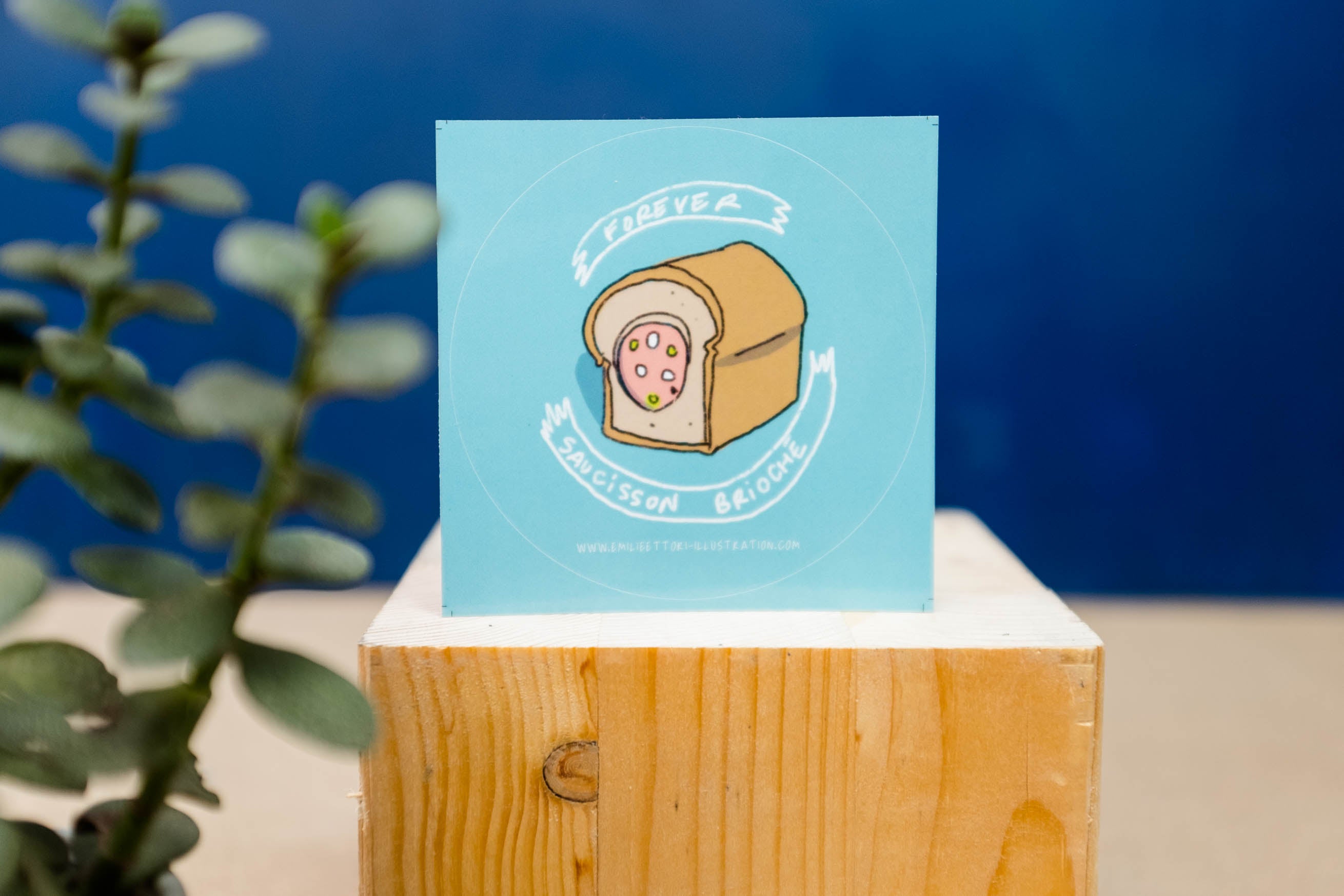 Sticker Saucisson brioché