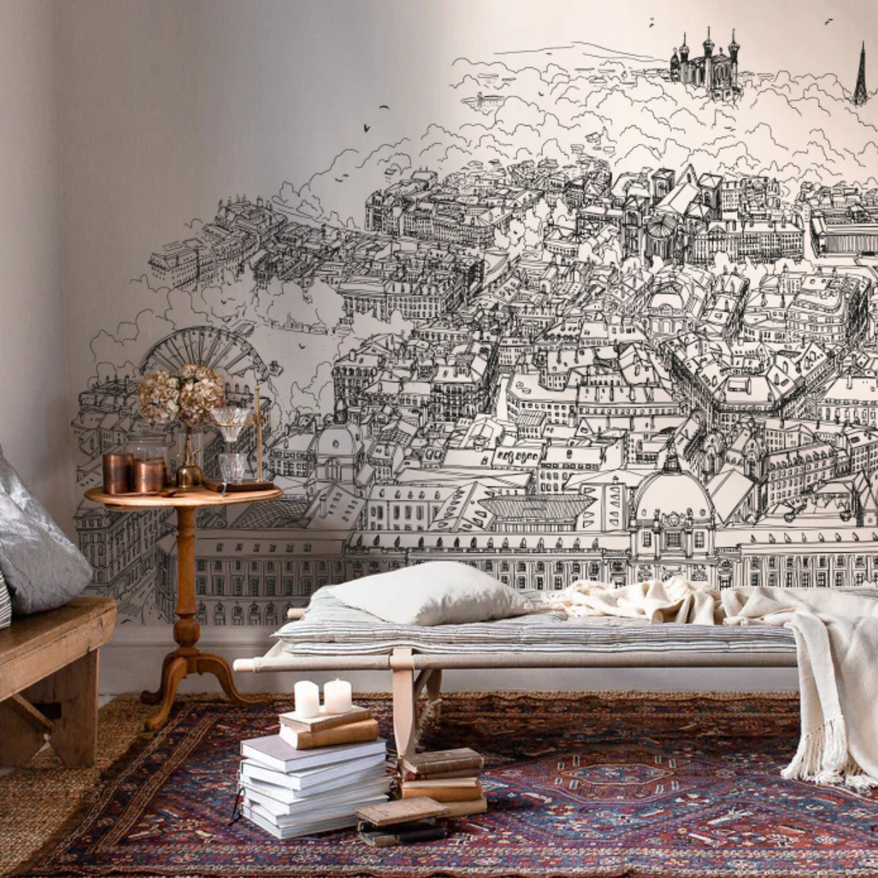 Papier peint Grand Hôtel-Dieu de Lyon
