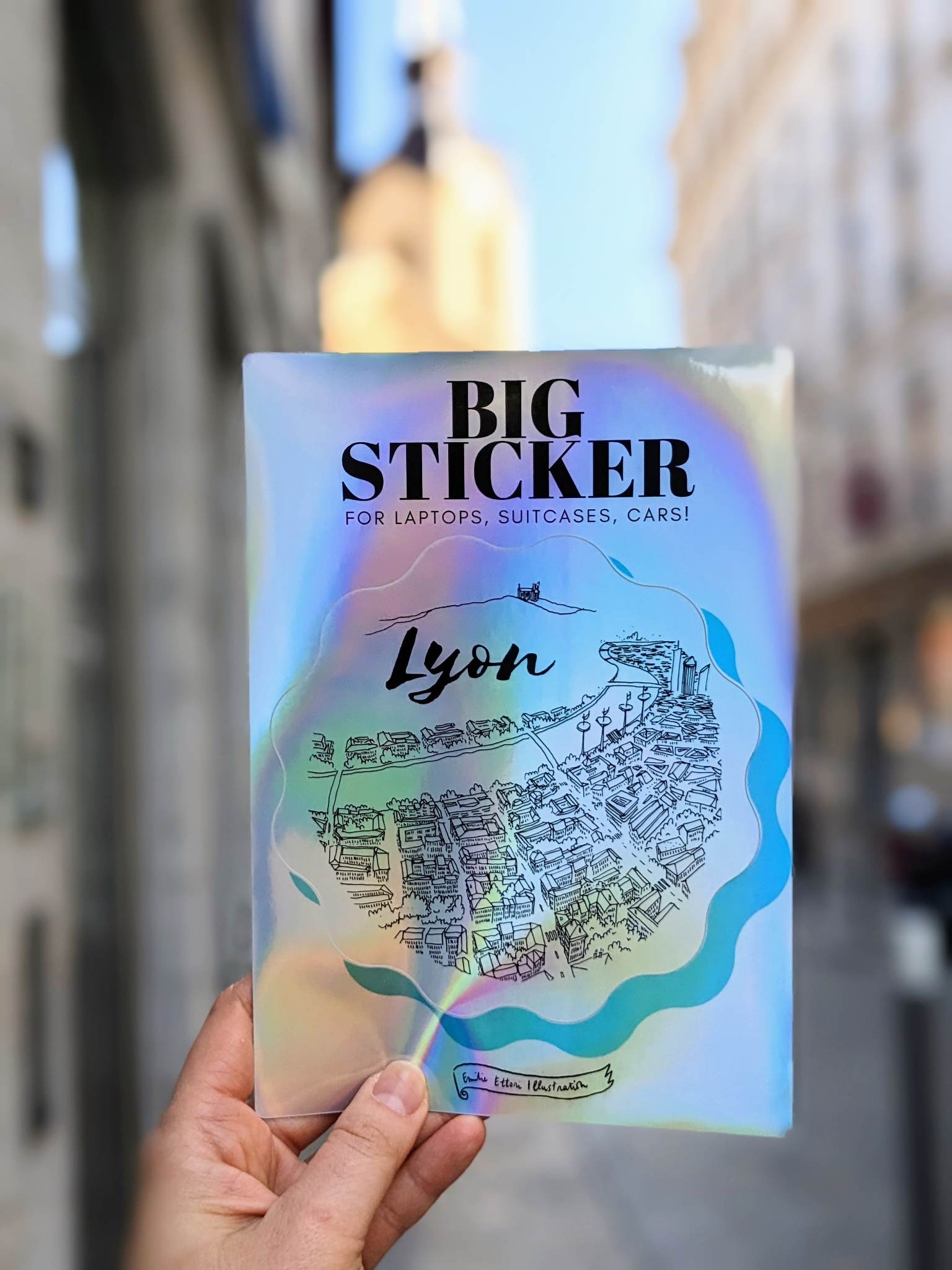 Big sticker Lyon