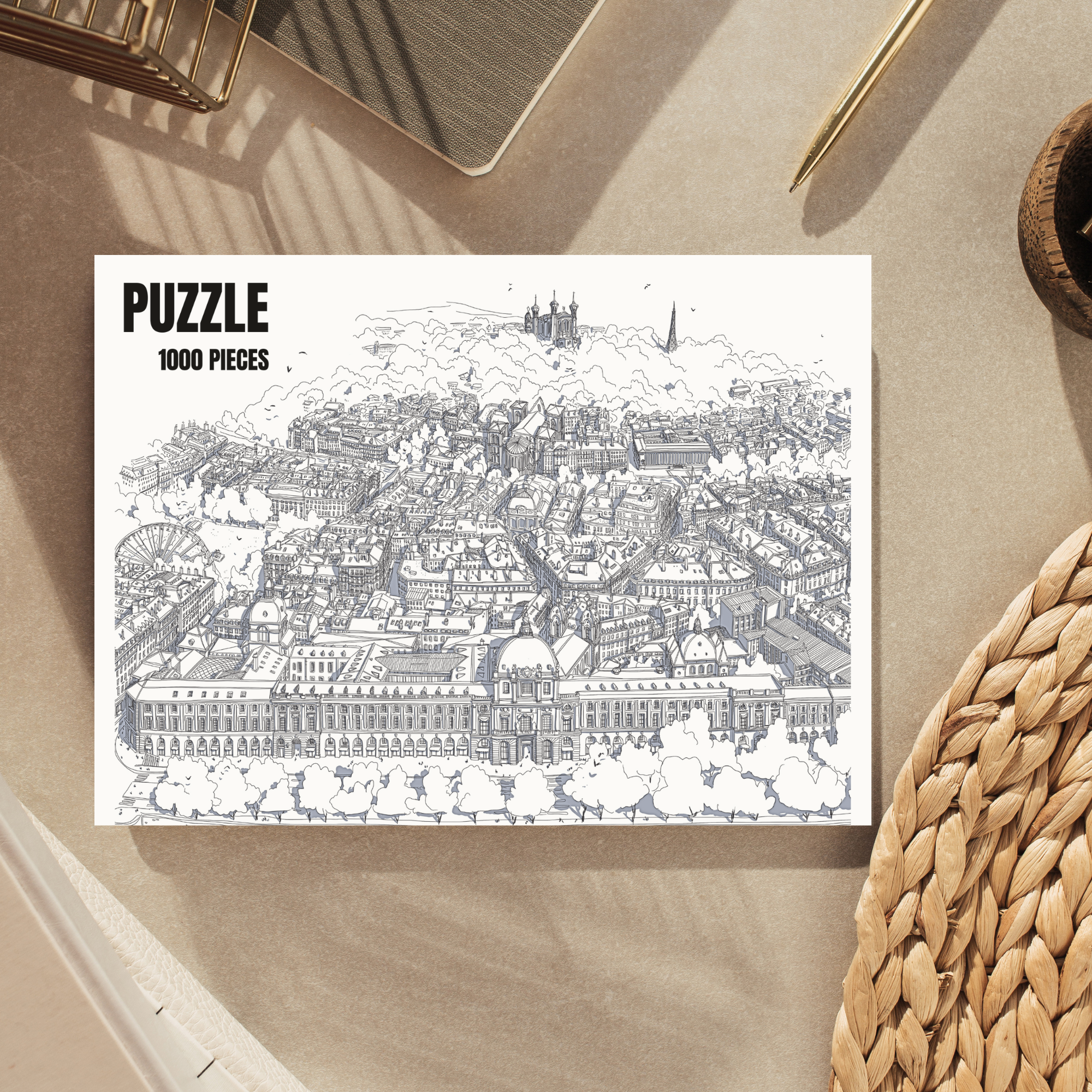 Puzzle Hotel Dieu