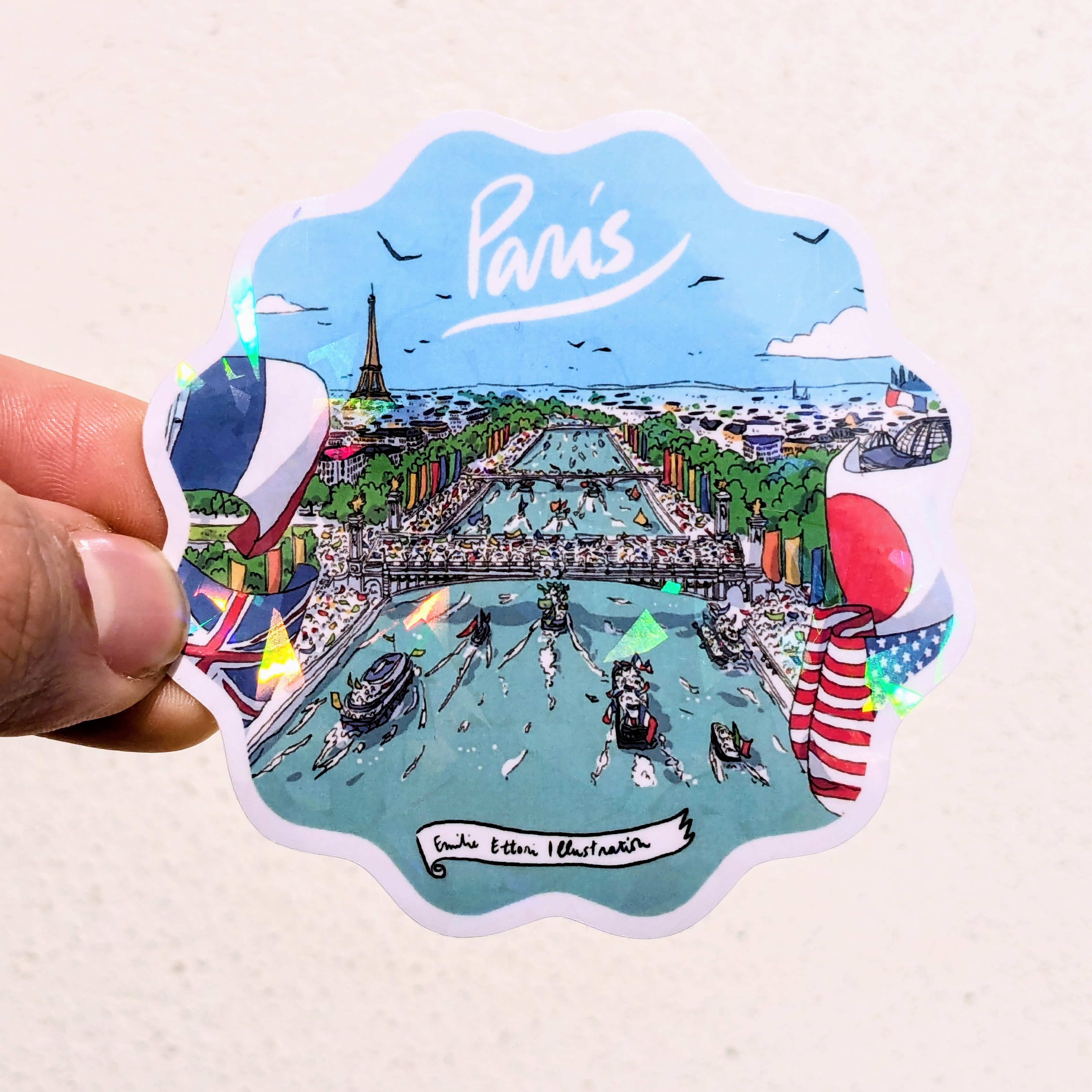 Sticker Jeux Olympique, Paris !