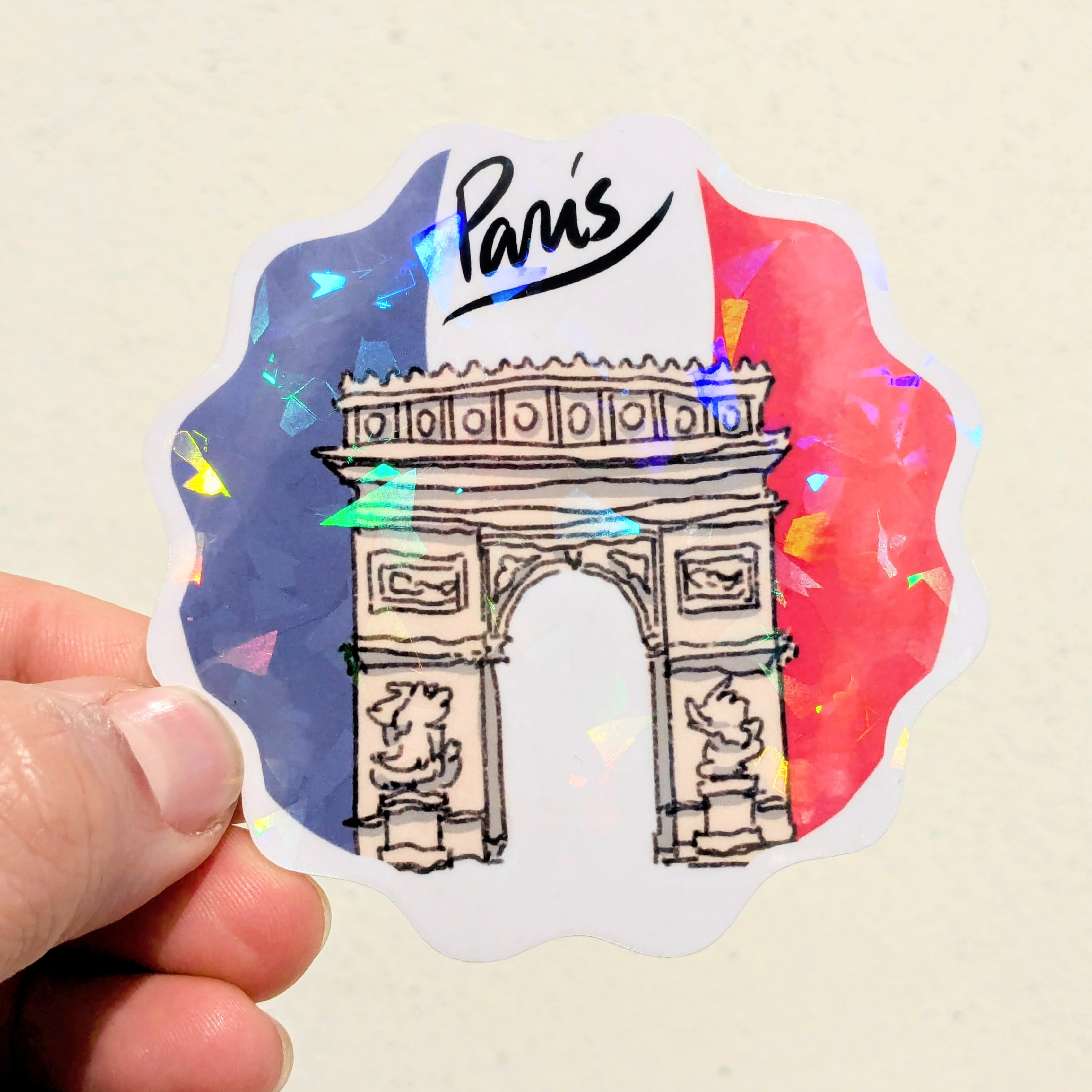 Sticker Arc de Triomphe, Paris !