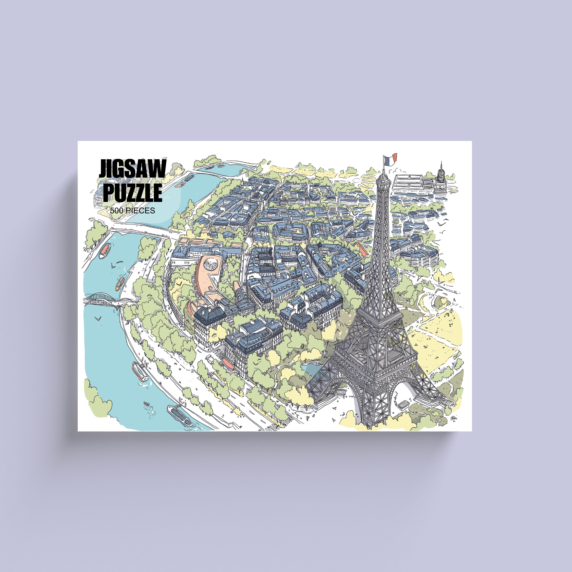 Puzzle de la Tour Eiffel