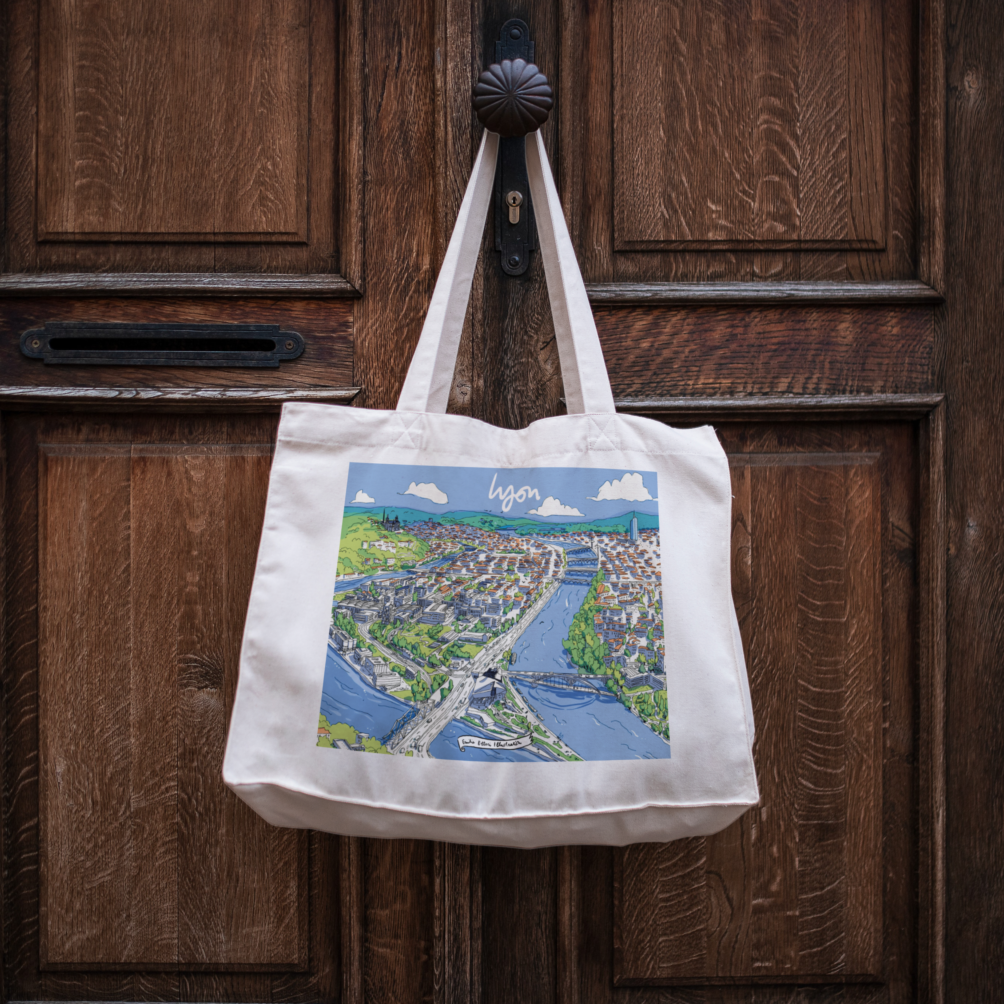 Grand Tote-bag Confluence