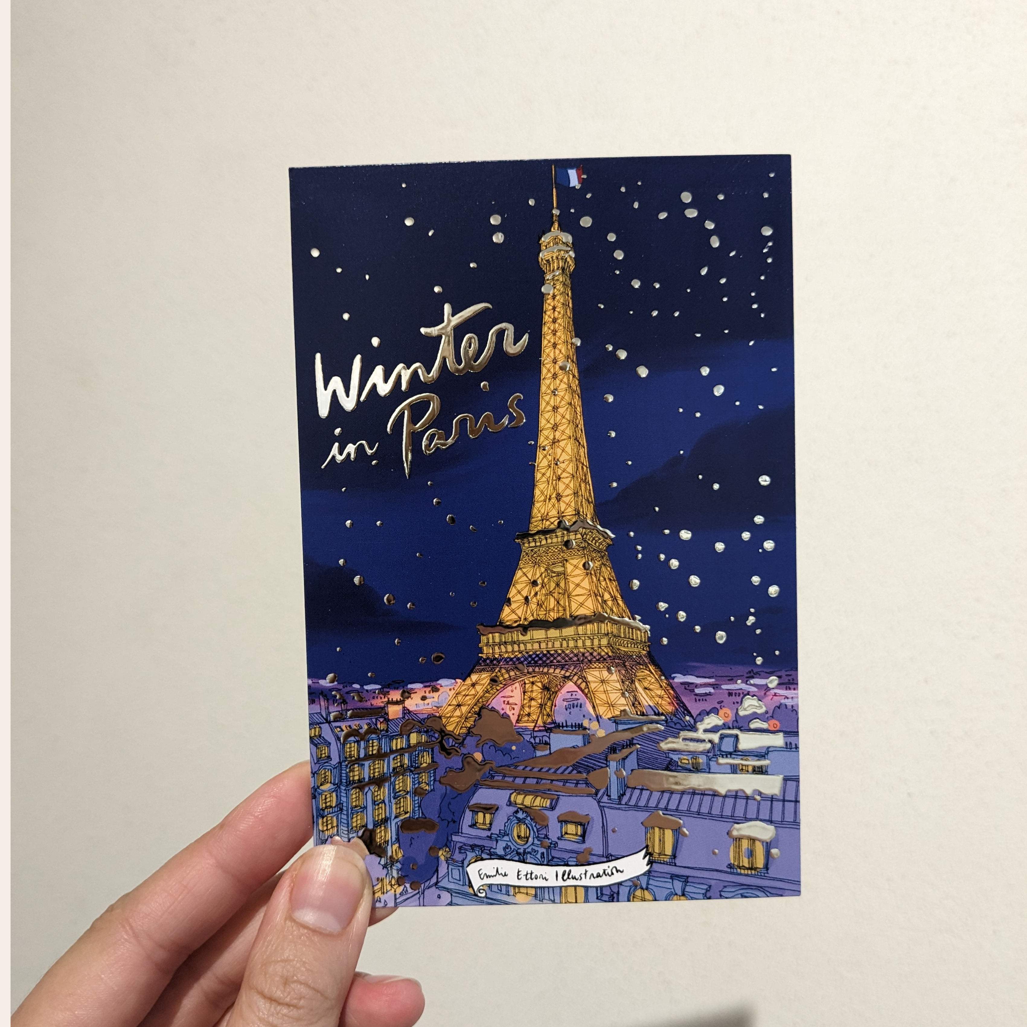Winter in Paris Tour Eiffel