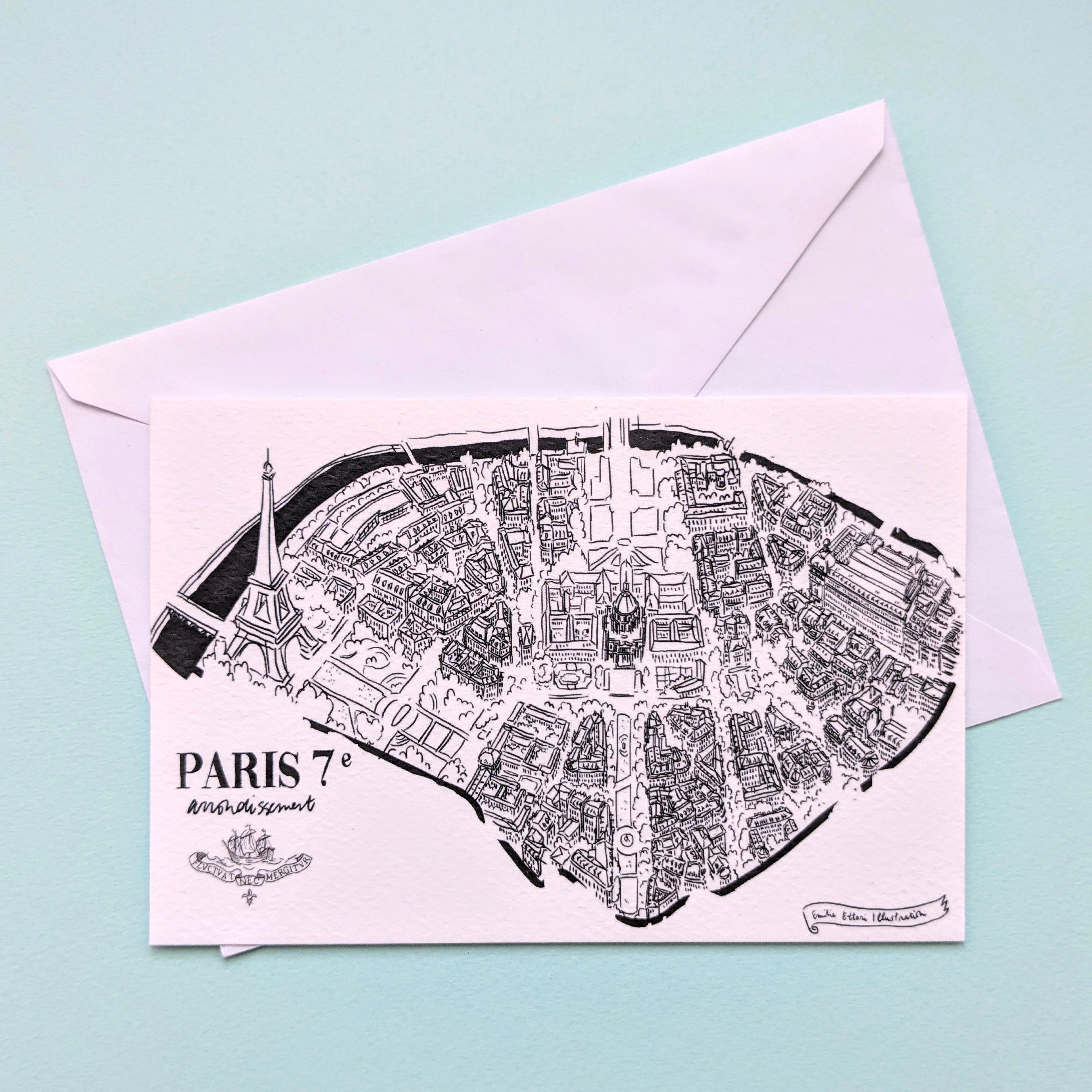 Carte Paris 7ème