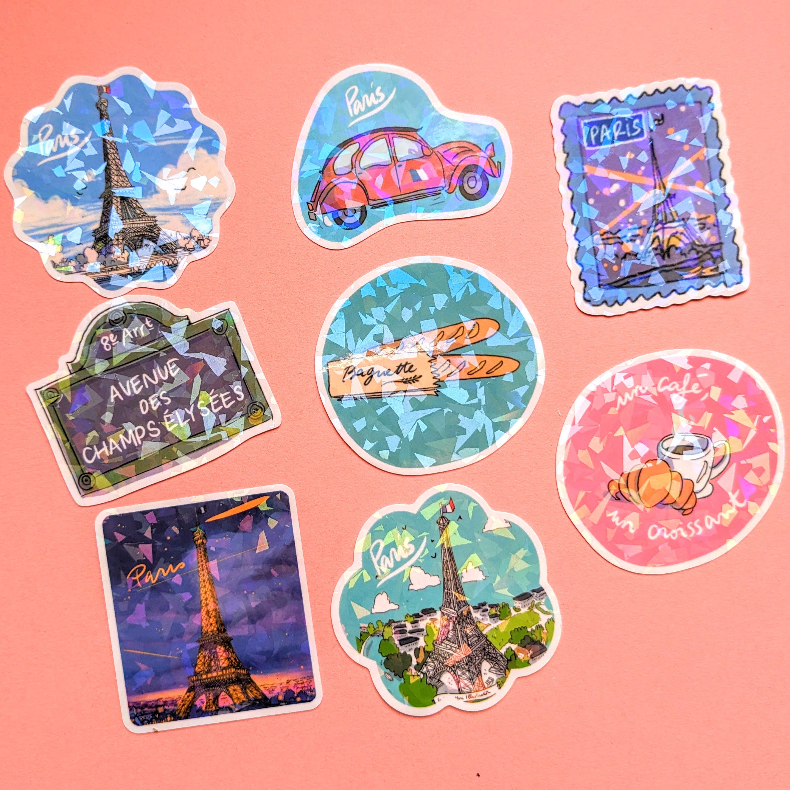 Pack Stickers de Paris