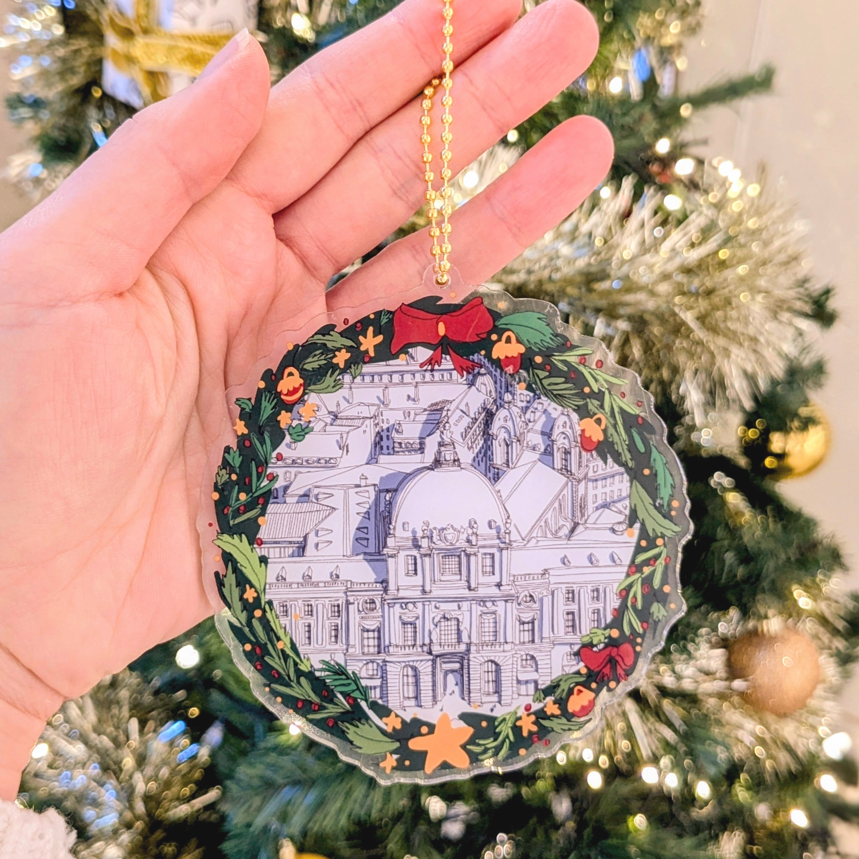 Ornement de sapin Grand Hôtel Dieu