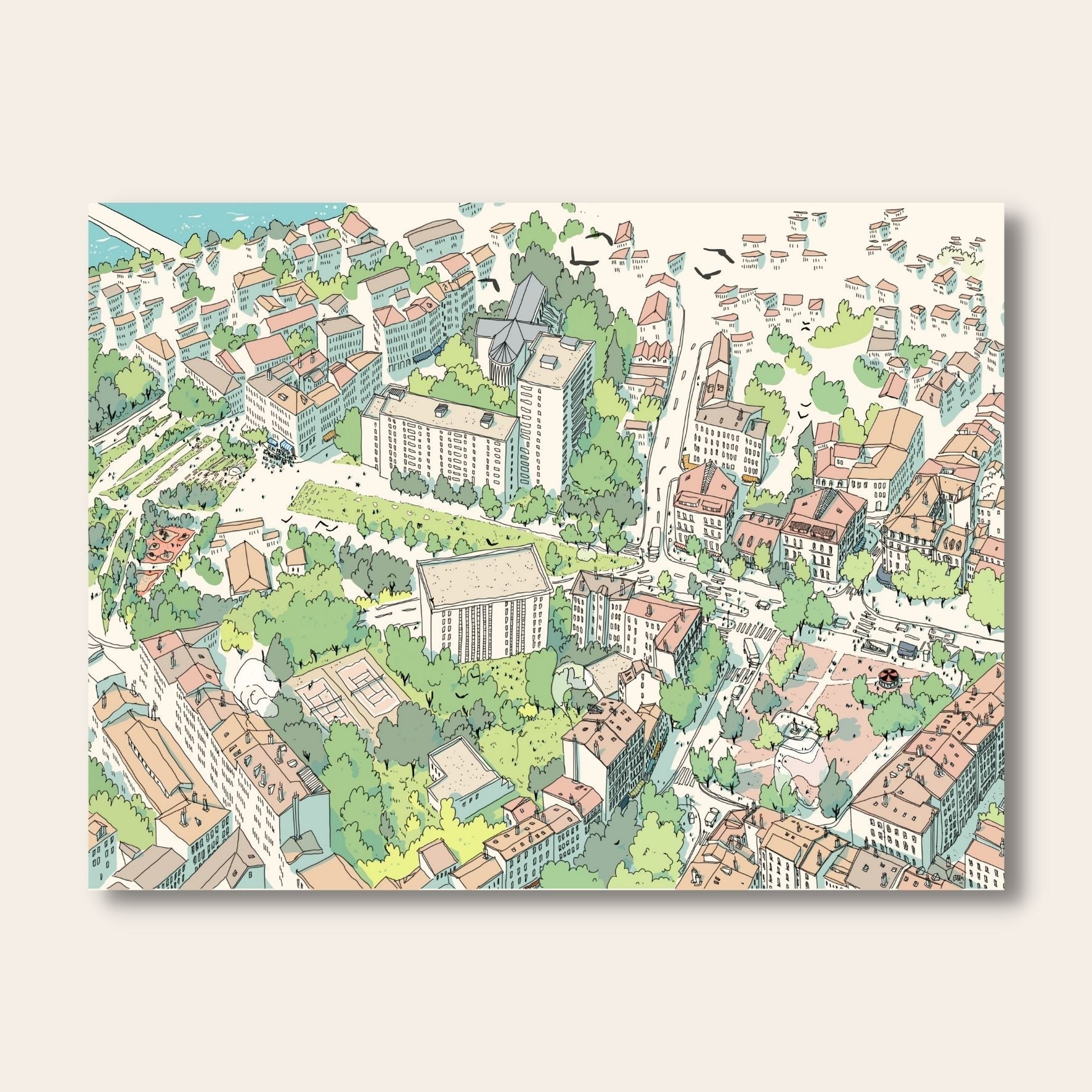 Carte Gros Cailloux, Croix Rousse !