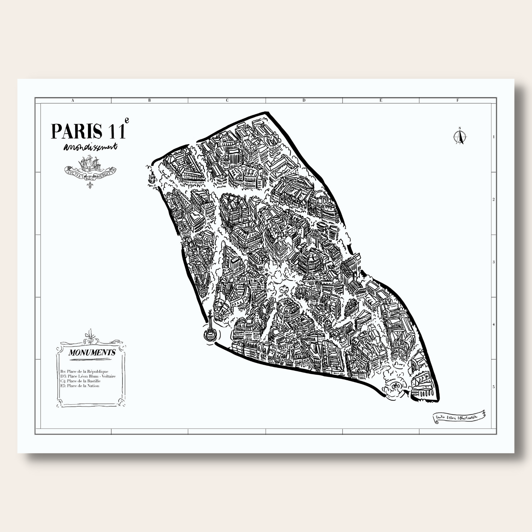 Affiches Arrondissement de Paris
