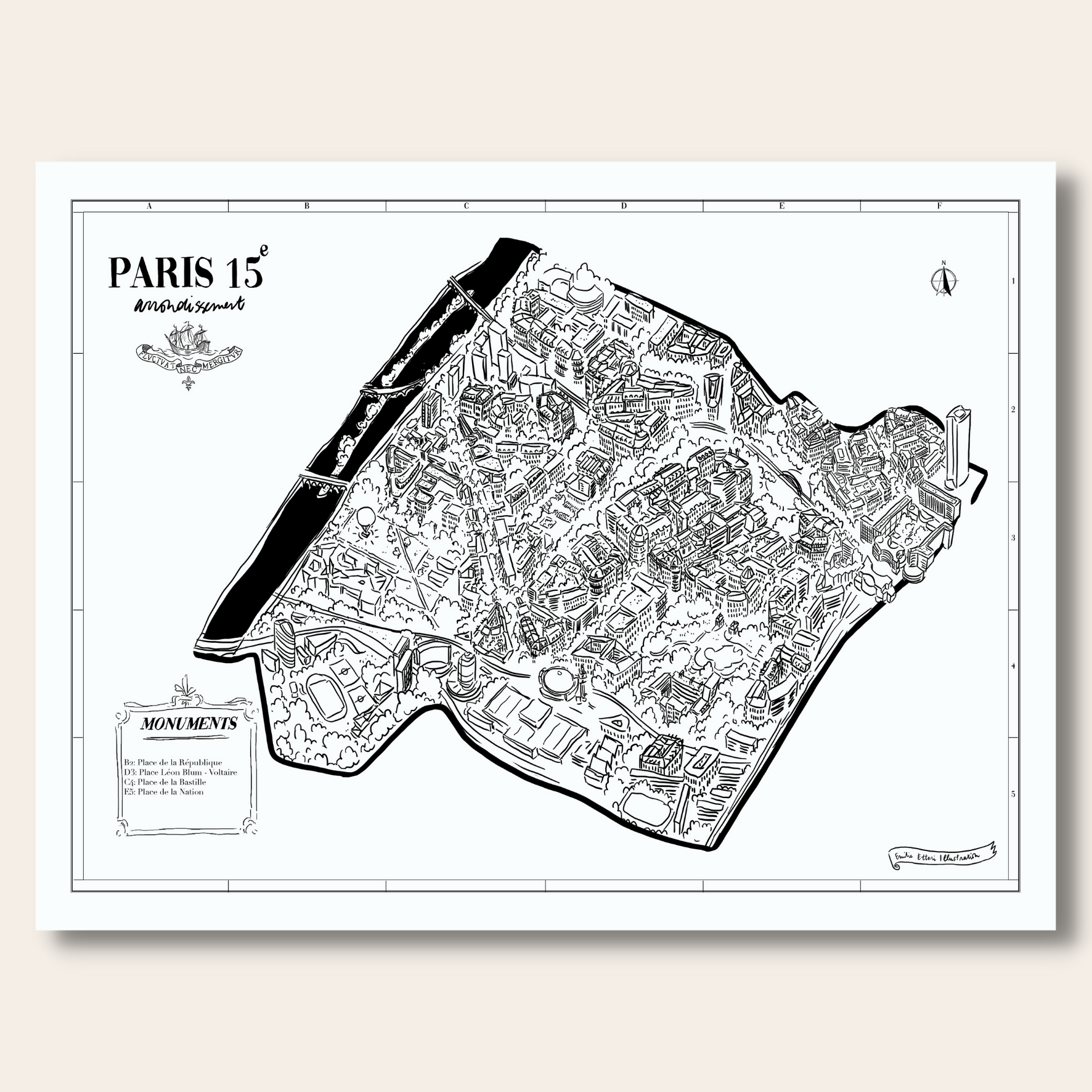 Affiches Arrondissement de Paris