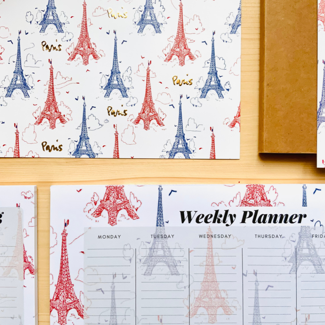 Weekly Planner Tour Eiffel