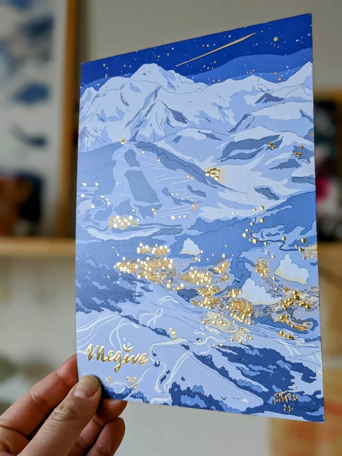 Megève sous la neige