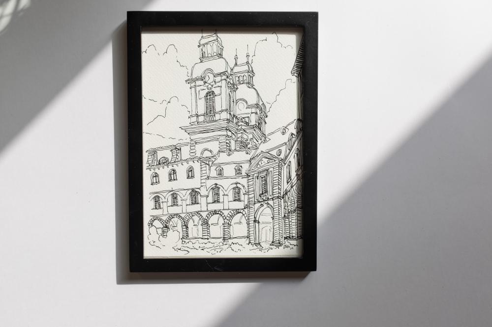 ORIGINAL ! Cloître de l'Hotel Dieu
