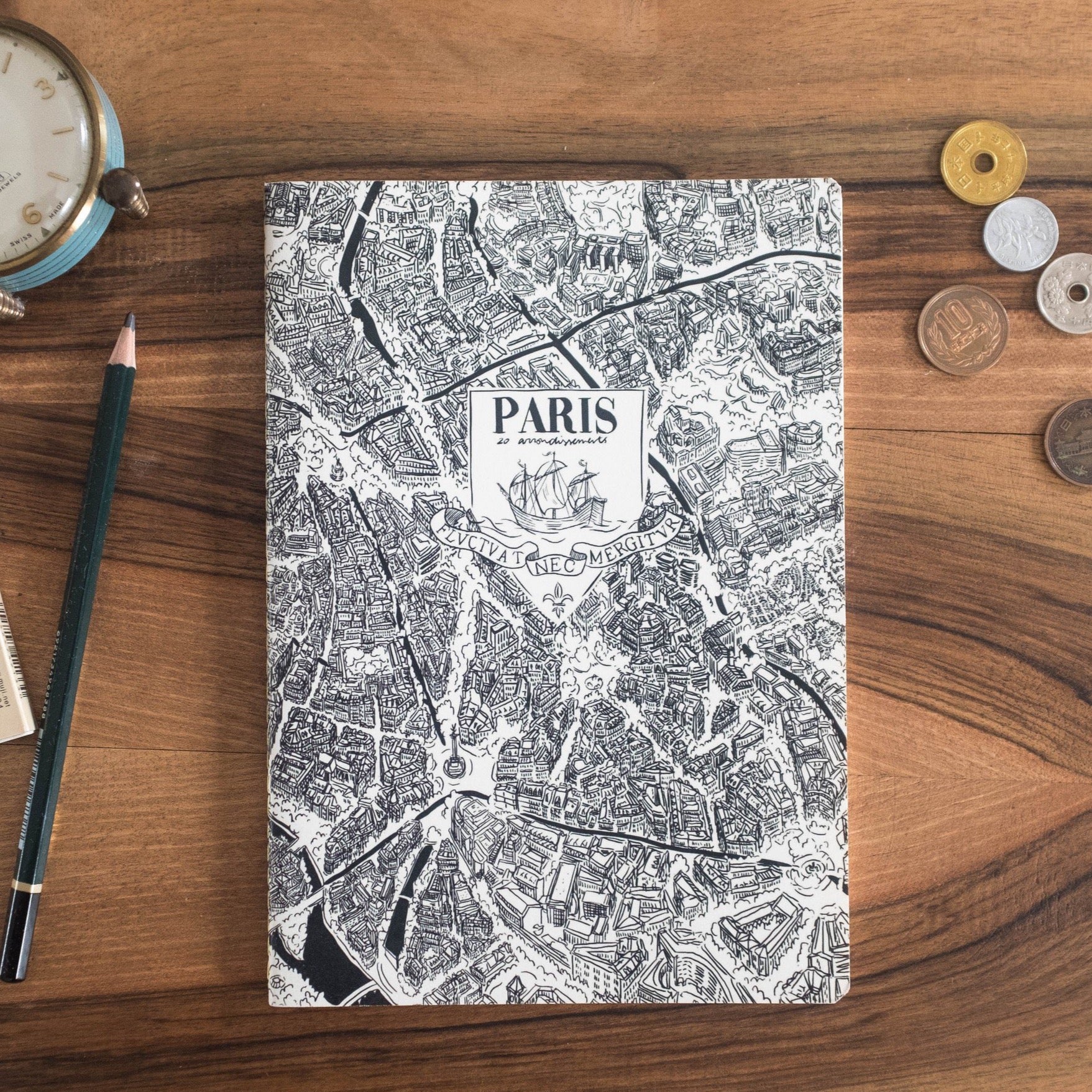 Carnet plan de Paris